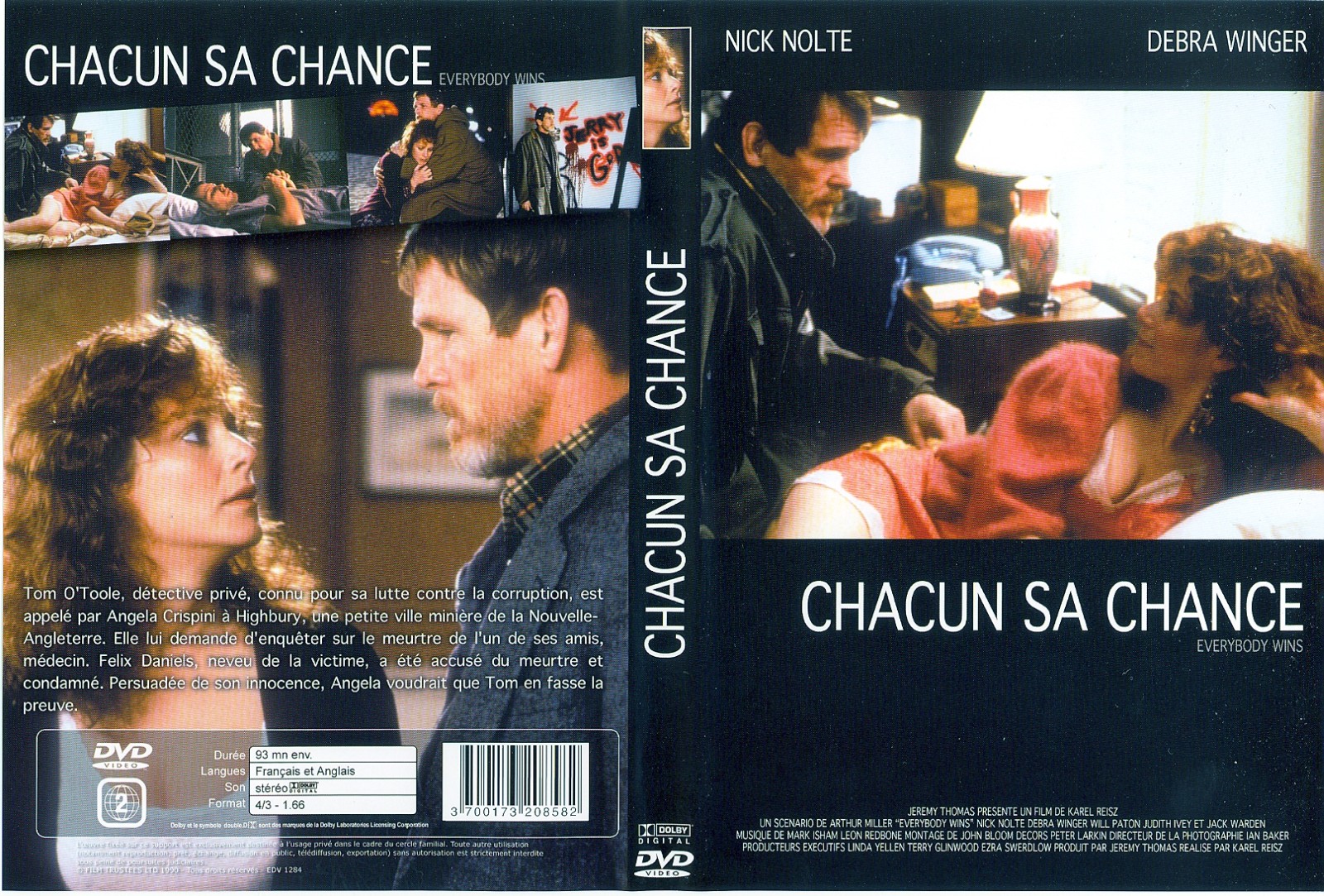 Jaquette DVD Chacun sa chance