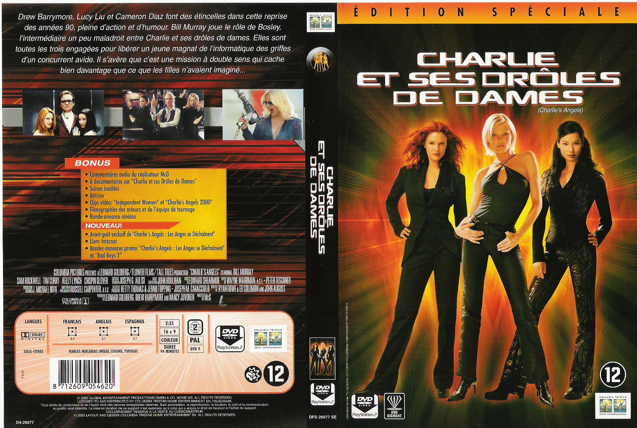 Jaquette DVD Charlie et ses droles de dames