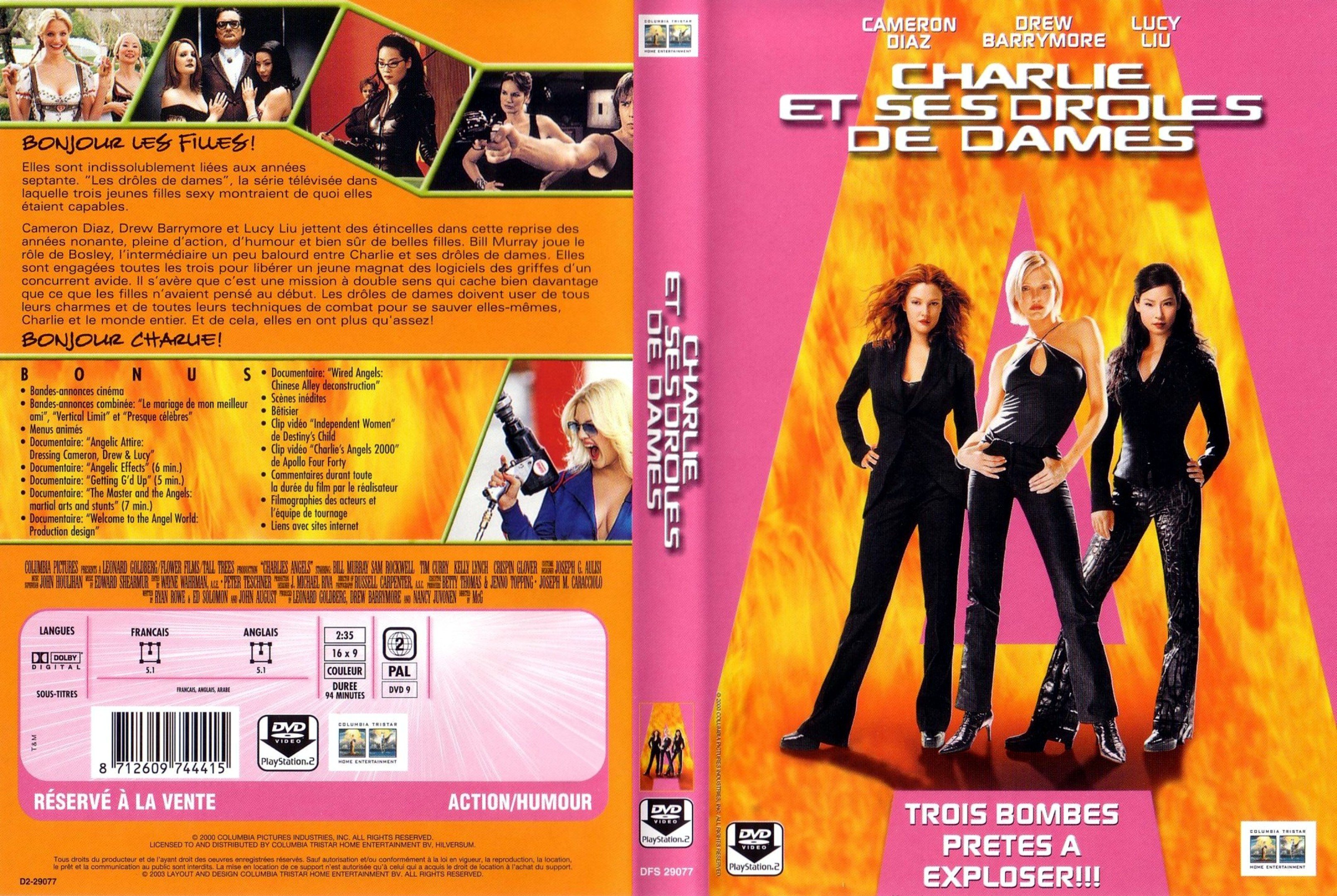 Jaquette DVD Charlie et ses droles de dames v2
