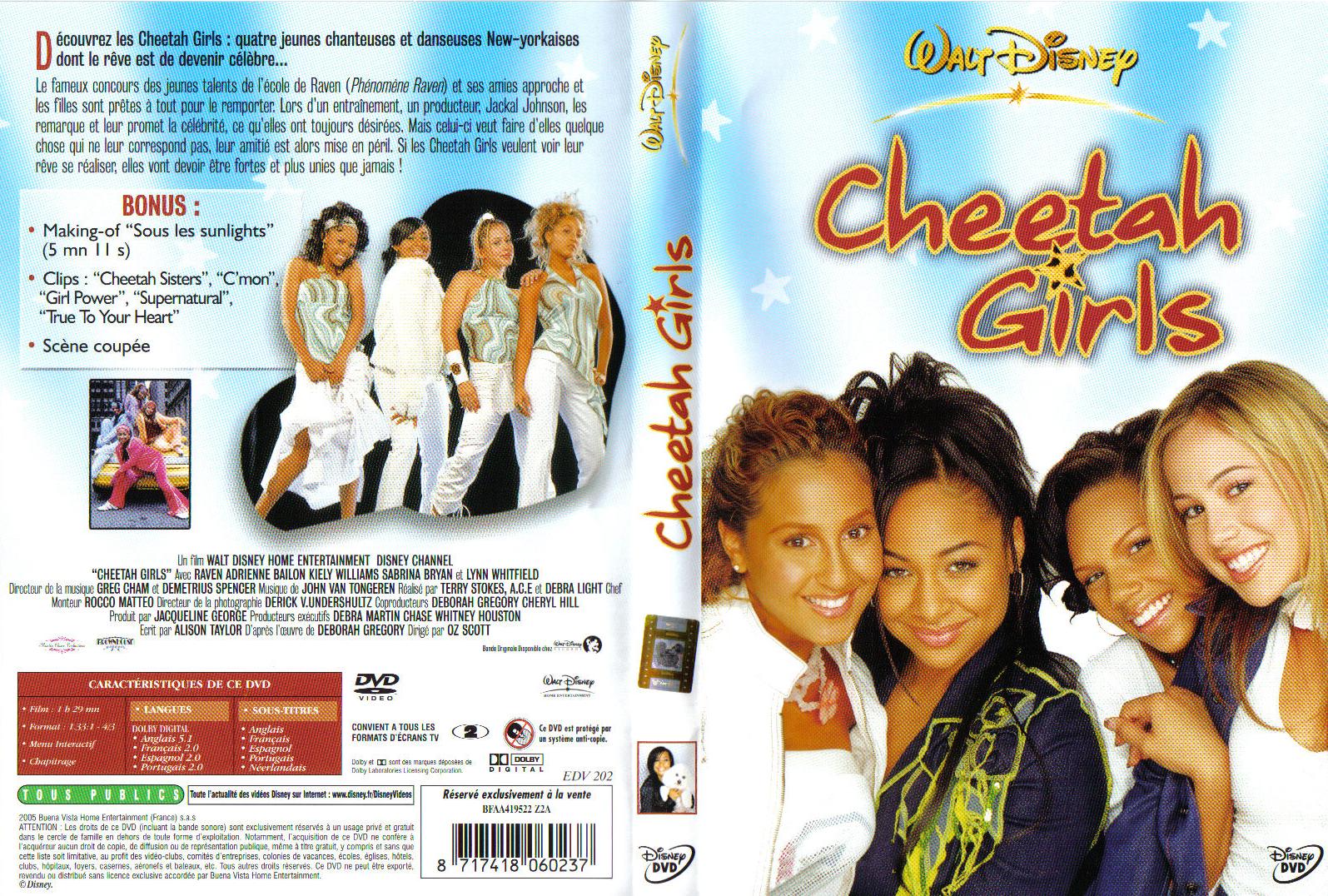 Jaquette DVD Cheetah Girls