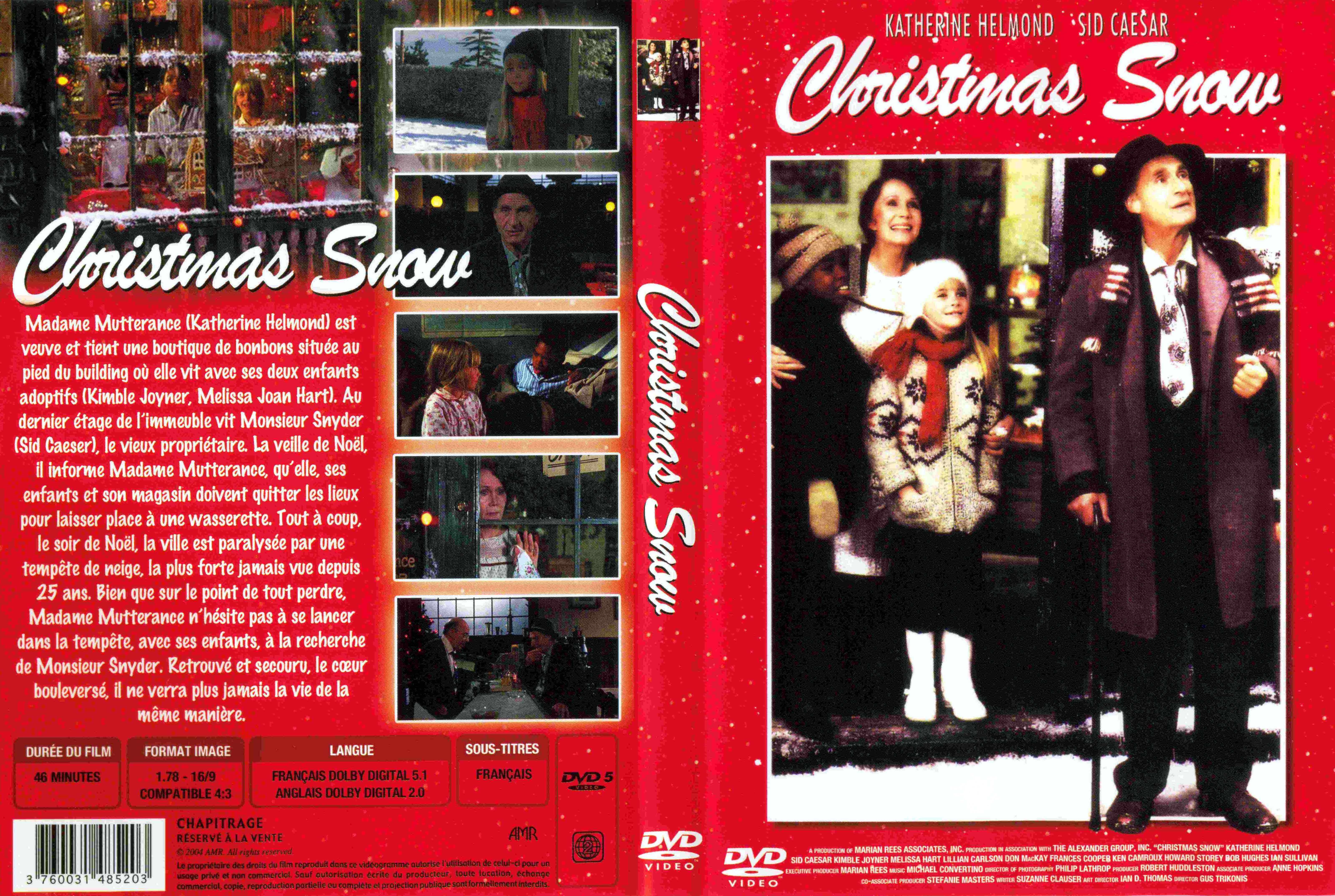 Jaquette DVD Christmas snow