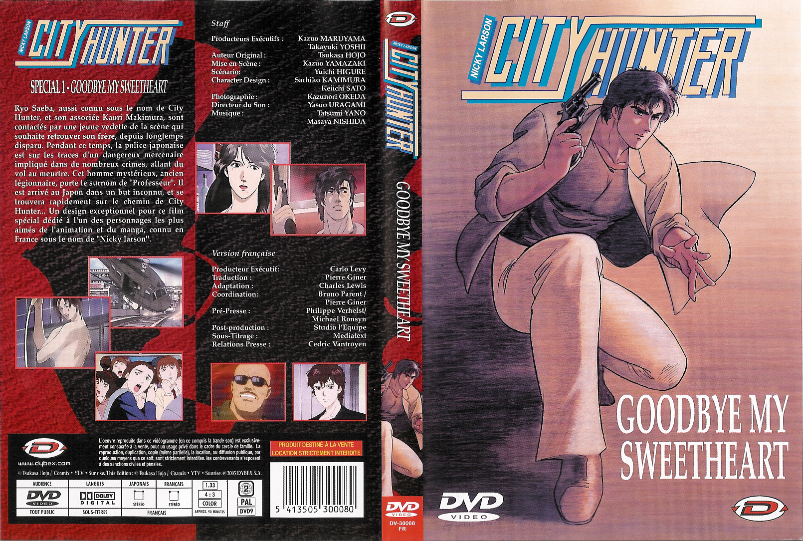 Jaquette DVD City hunter - Goodbye my sweetheart