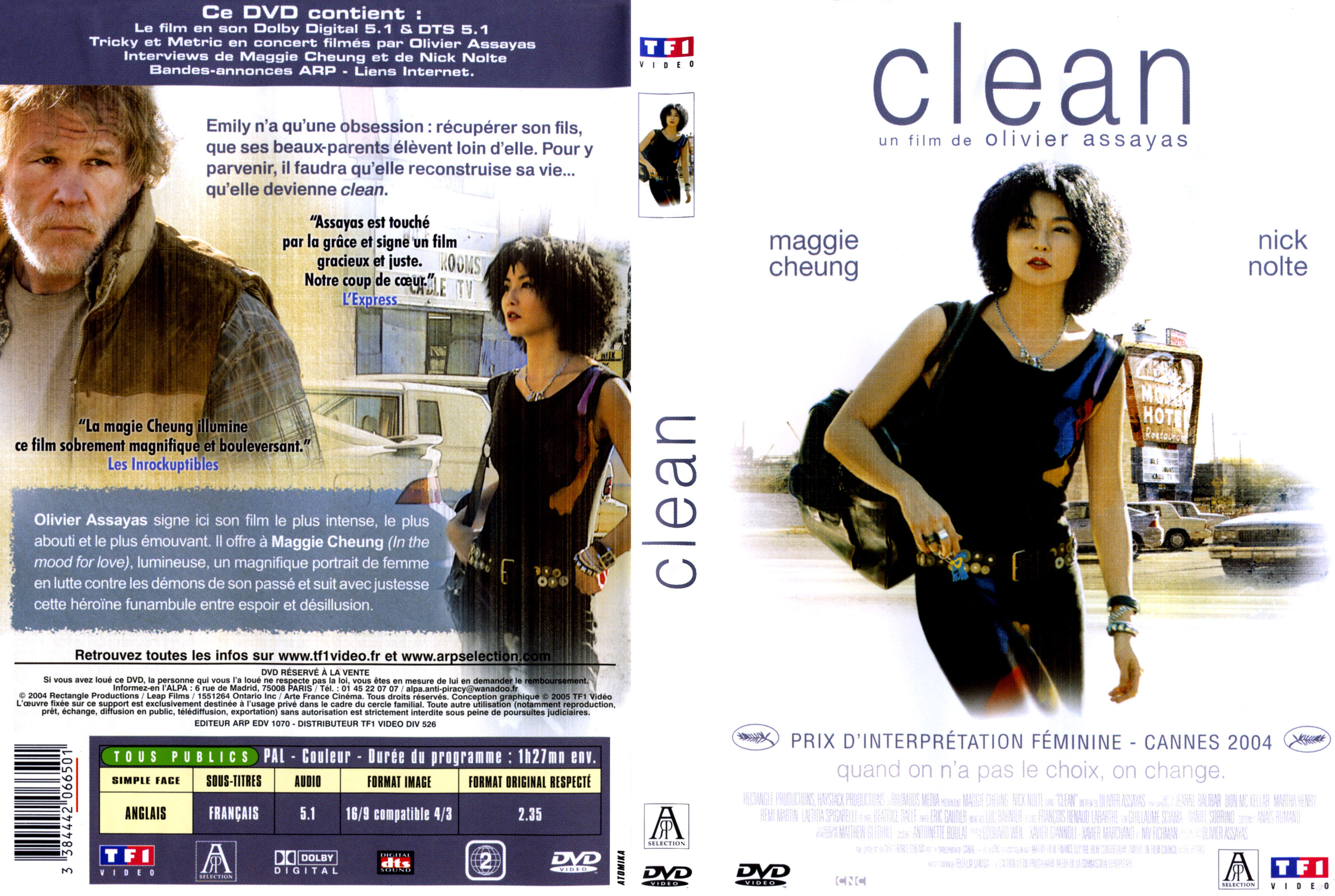 Jaquette DVD Clean