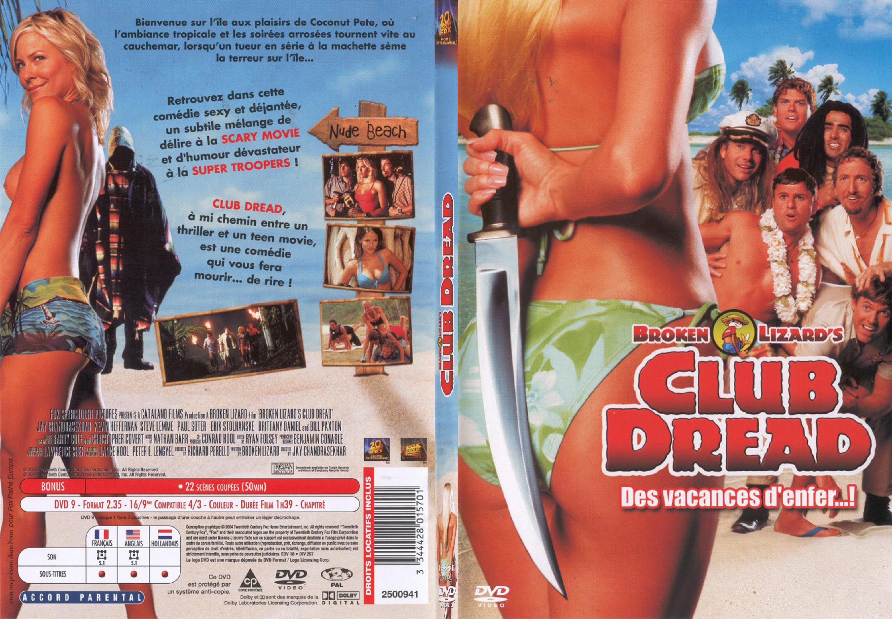 Jaquette DVD Club dread - SLIM