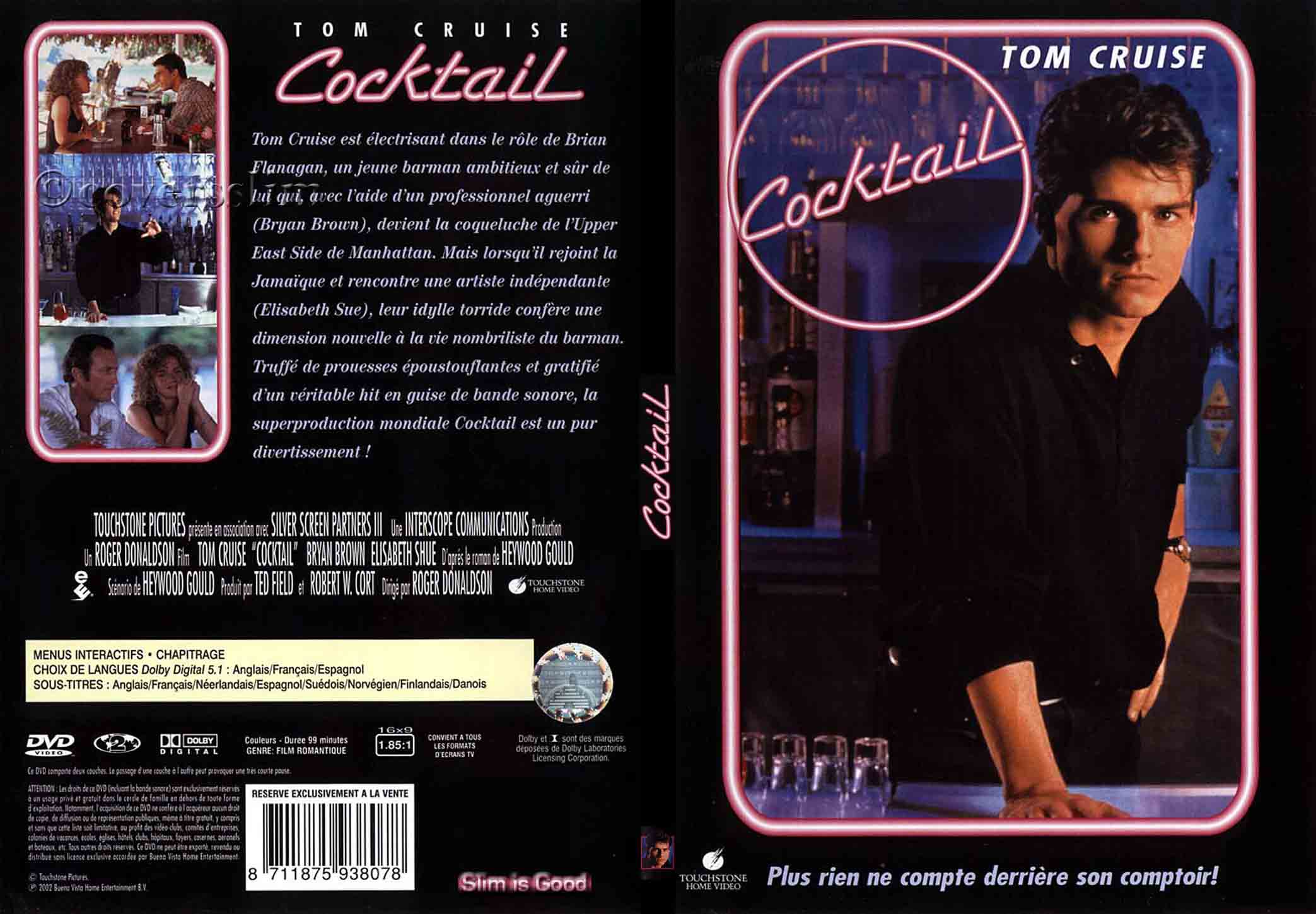 Jaquette DVD Cocktail - SLIM