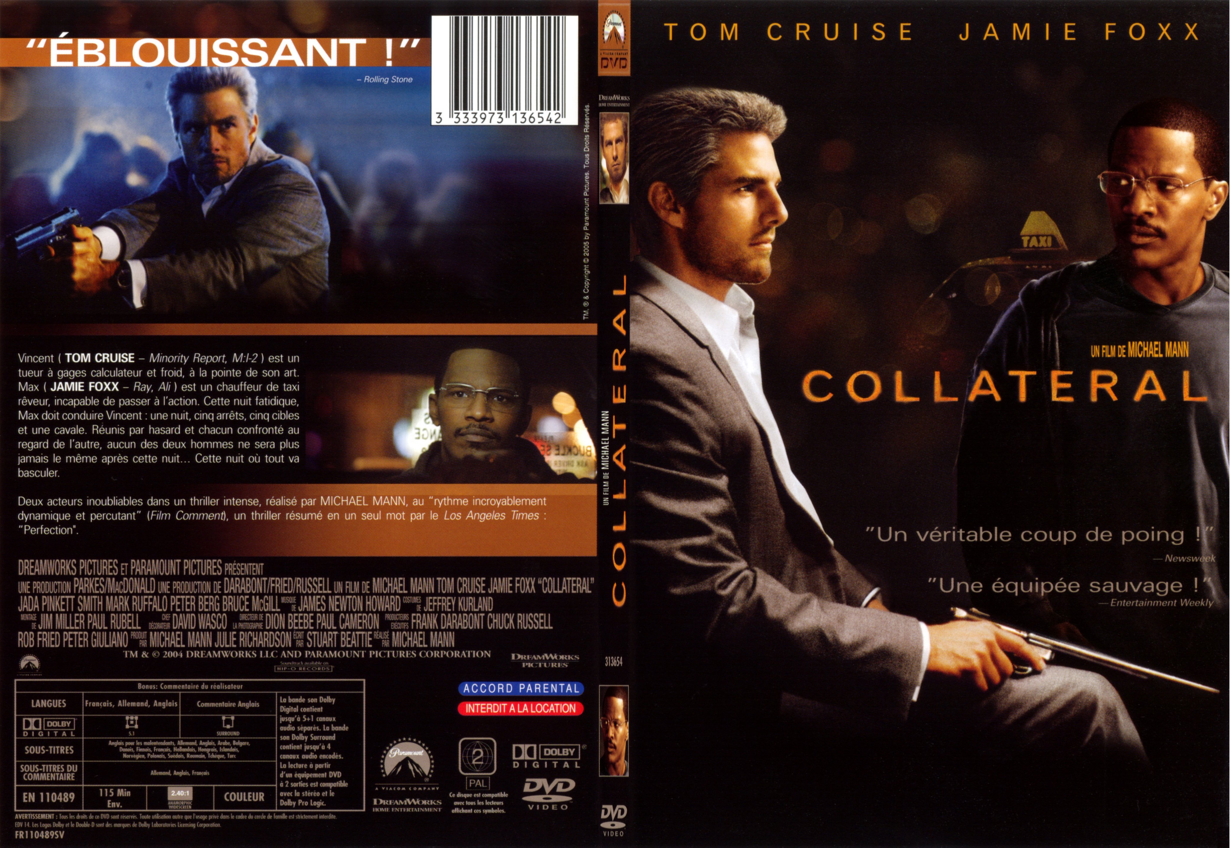 Jaquette DVD Collateral - SLIM v2
