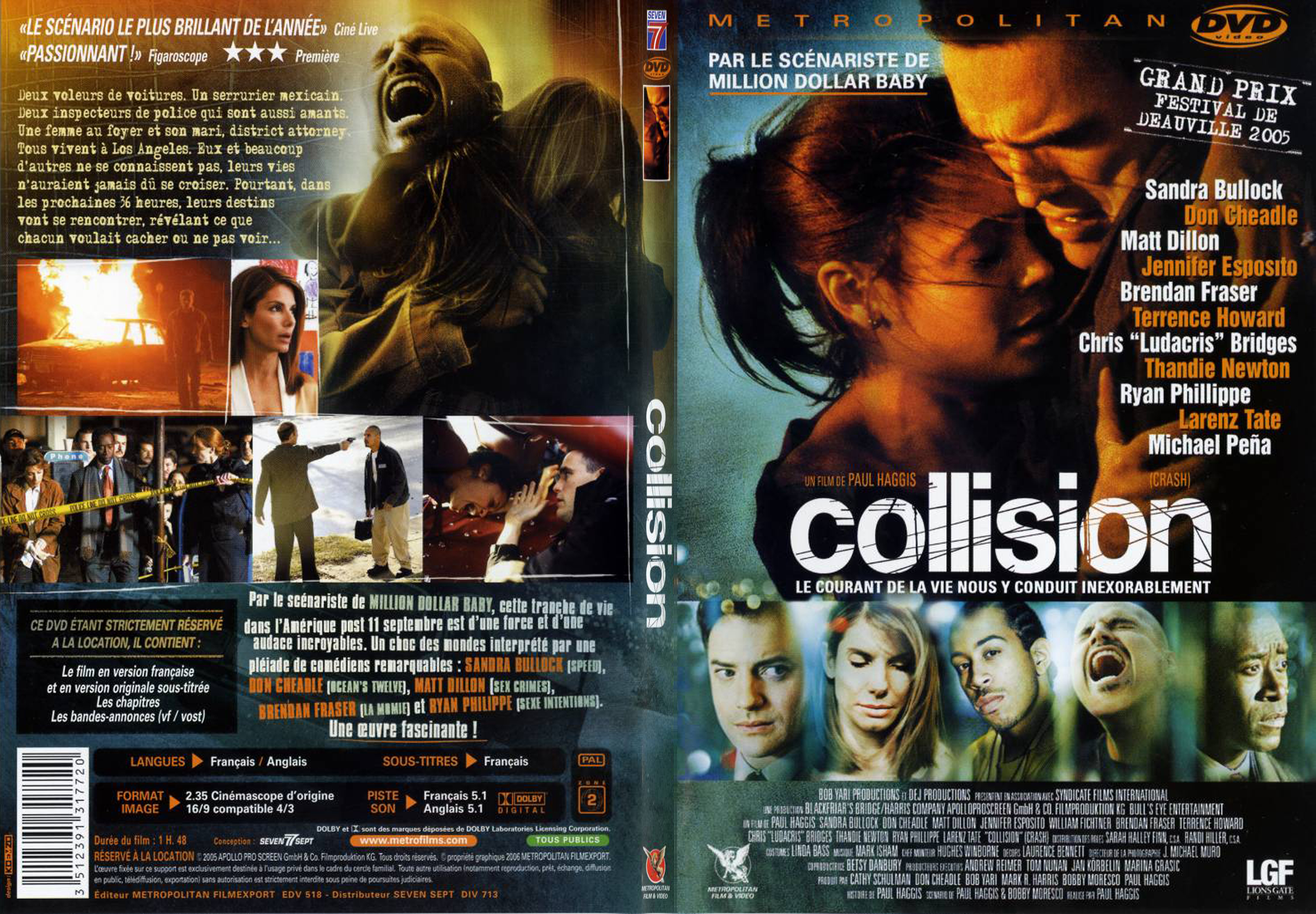 Jaquette DVD Collision - SLIM