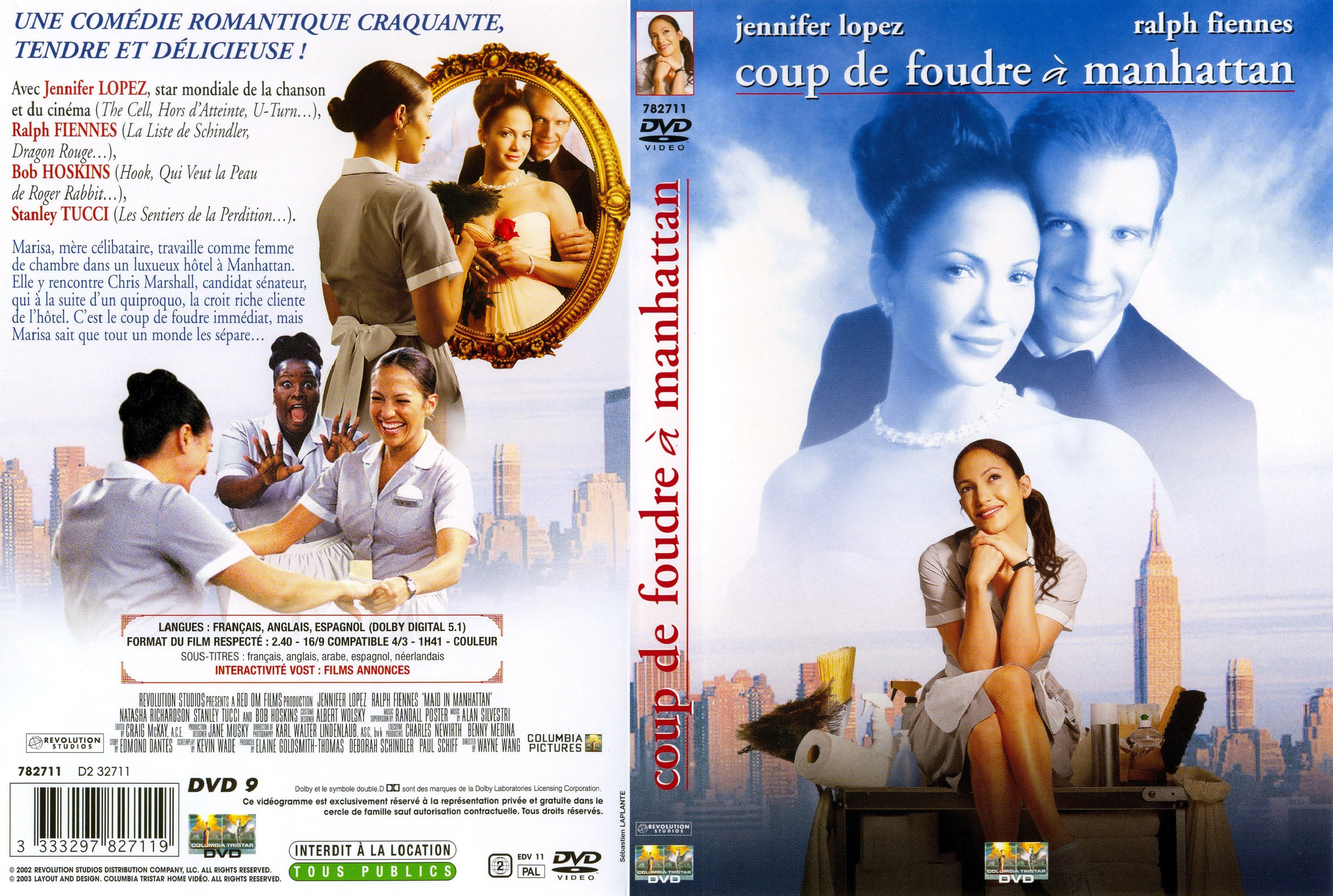 Jaquette DVD Coup de foudre  Manhattan