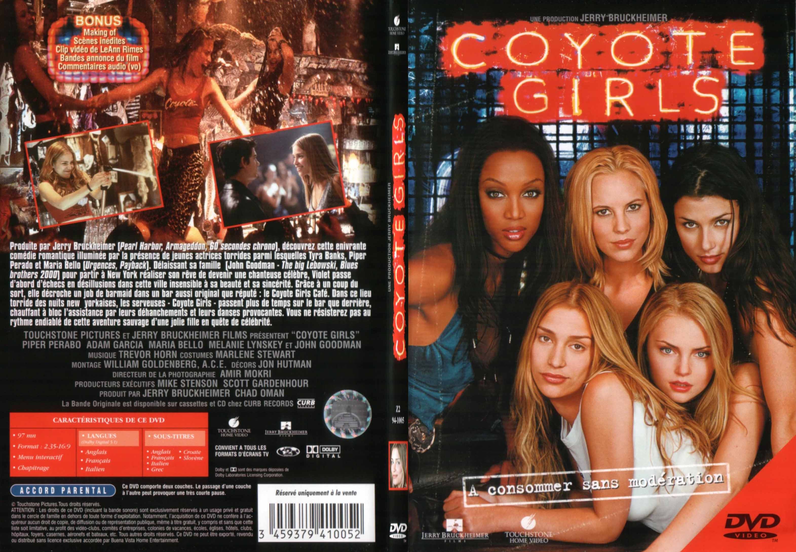 Jaquette DVD Coyote girls - SLIM