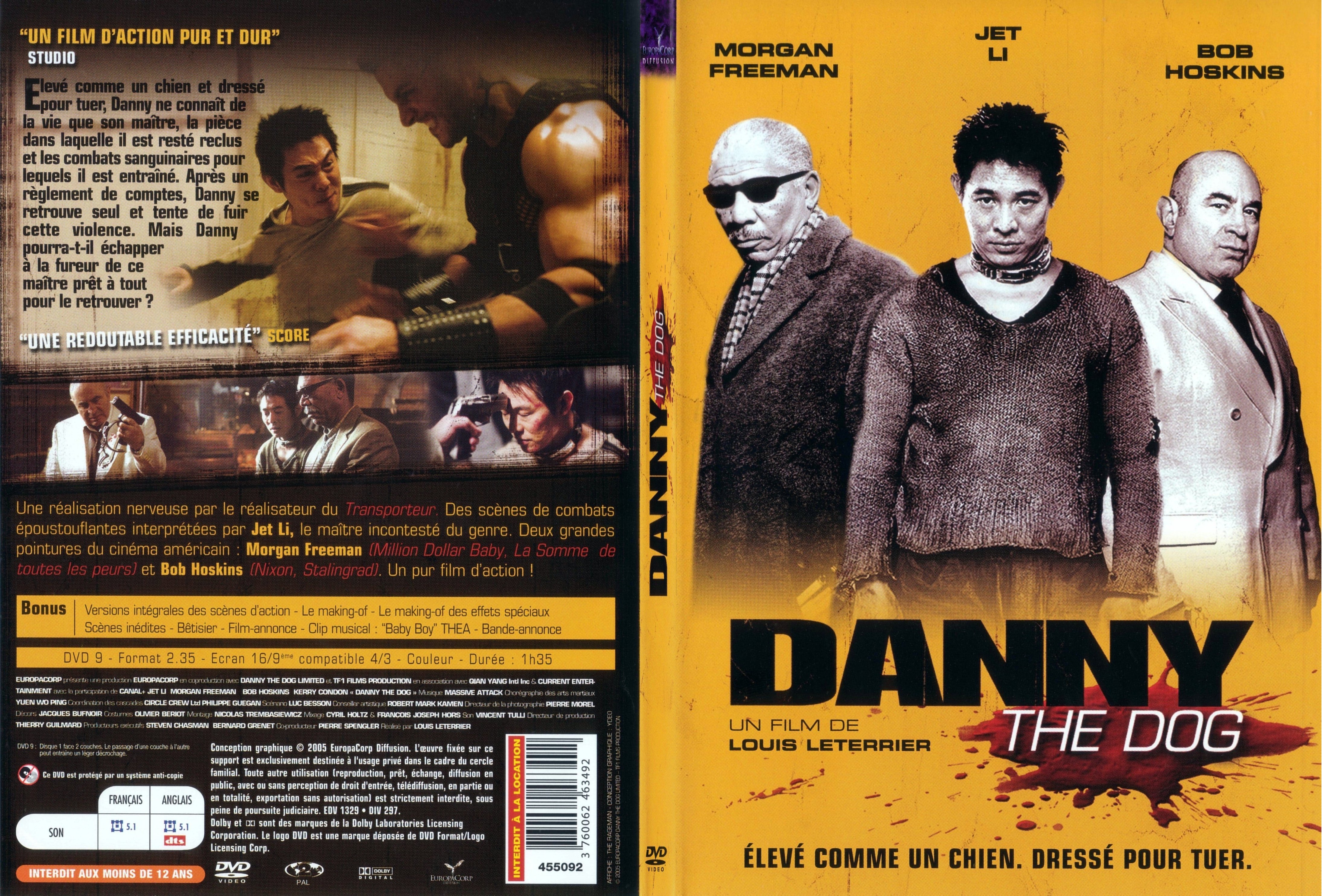 Jaquette DVD Danny the dog - SLIM