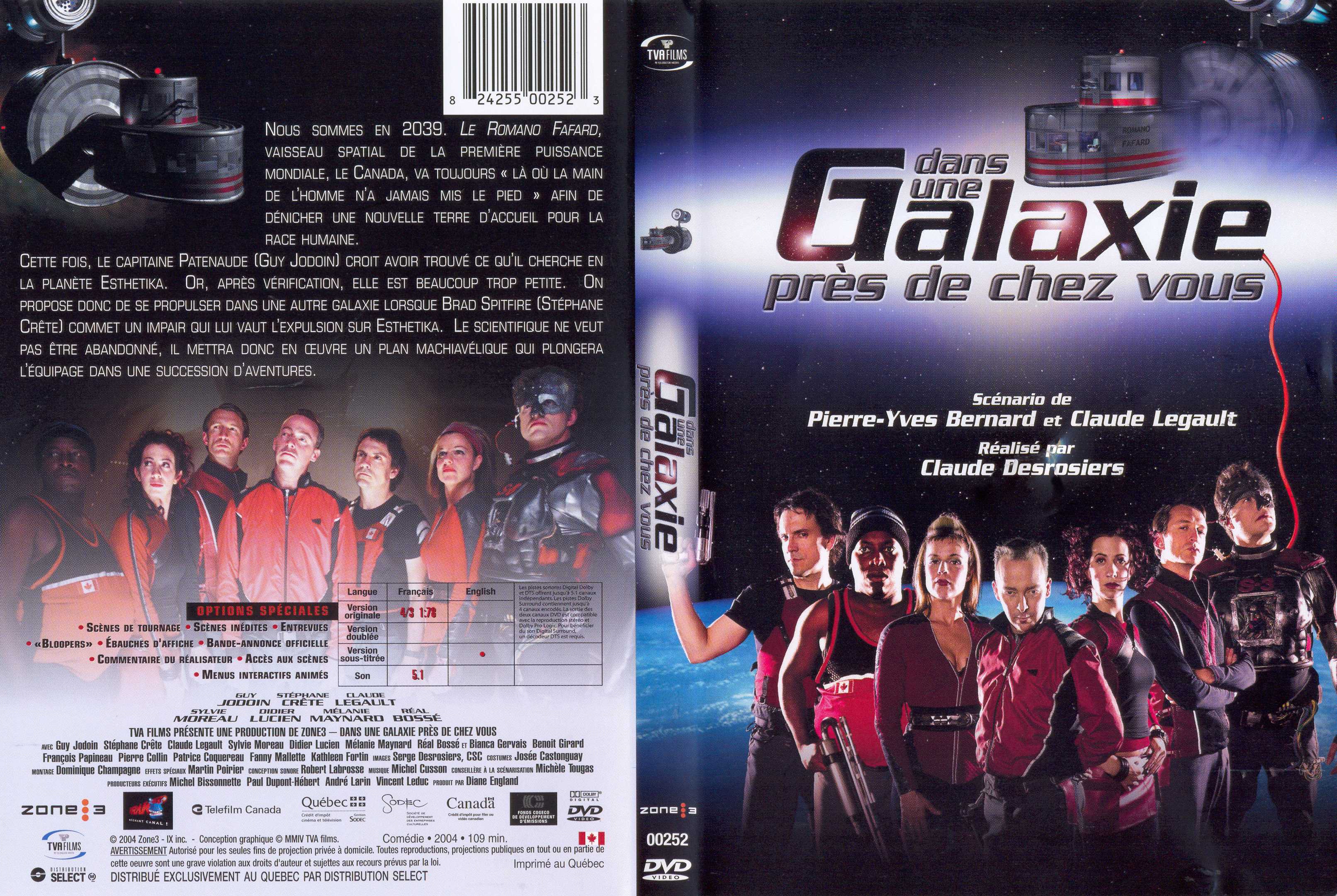 Jaquette DVD Dans une galaxie pres de chez vous