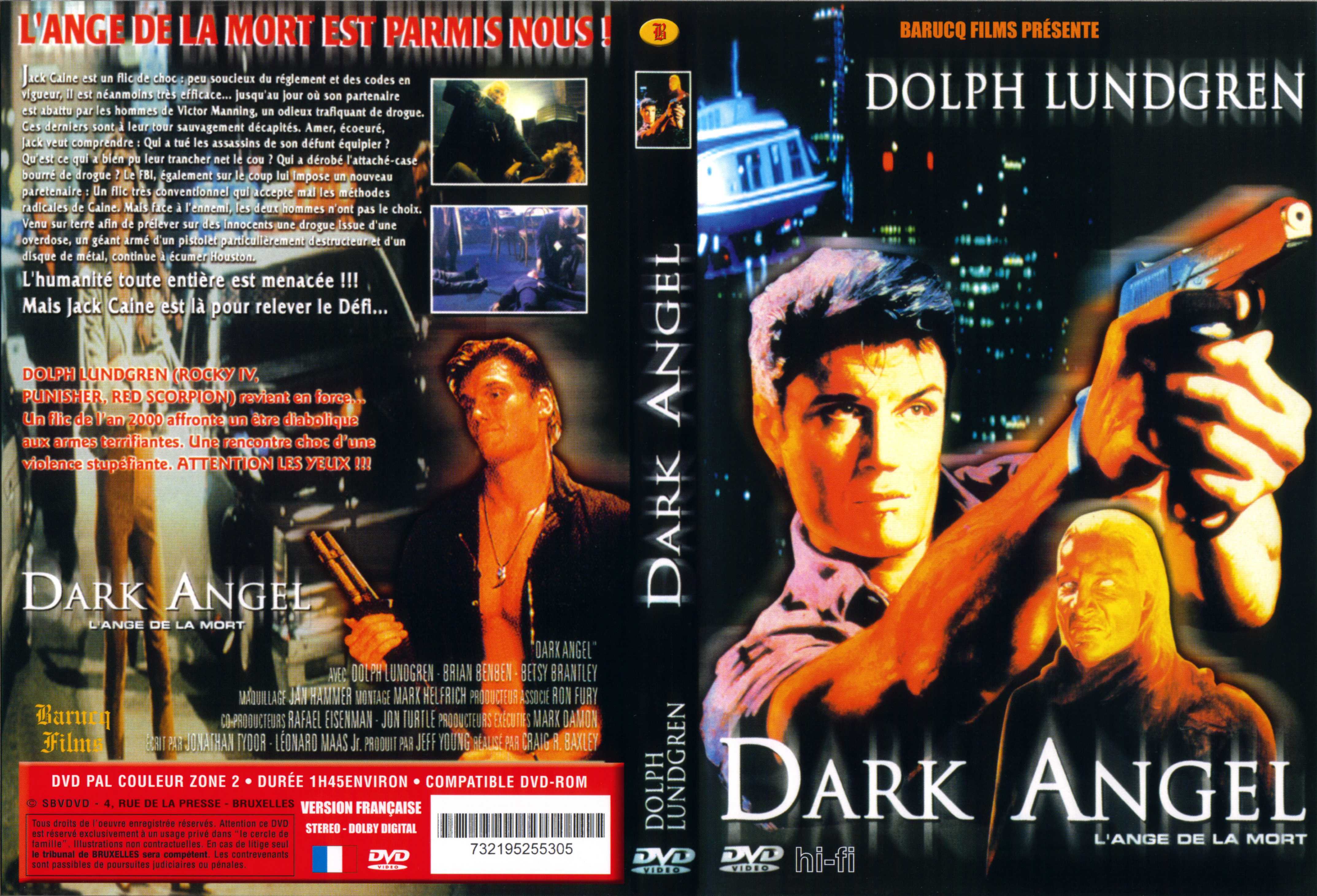 Jaquette DVD Dark angel (Dolph Lundgren) v2