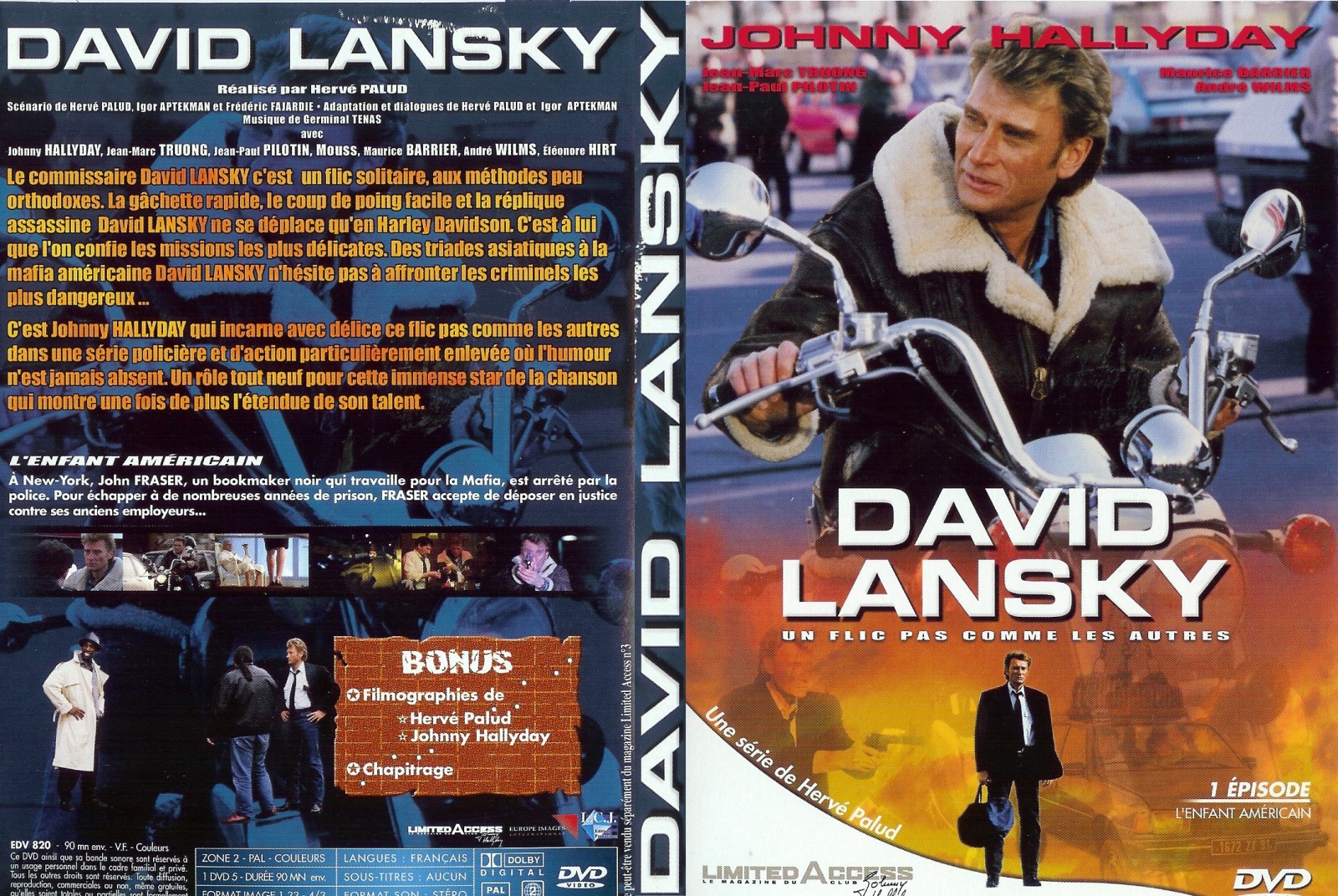 Jaquette DVD David Lansky DVD 2