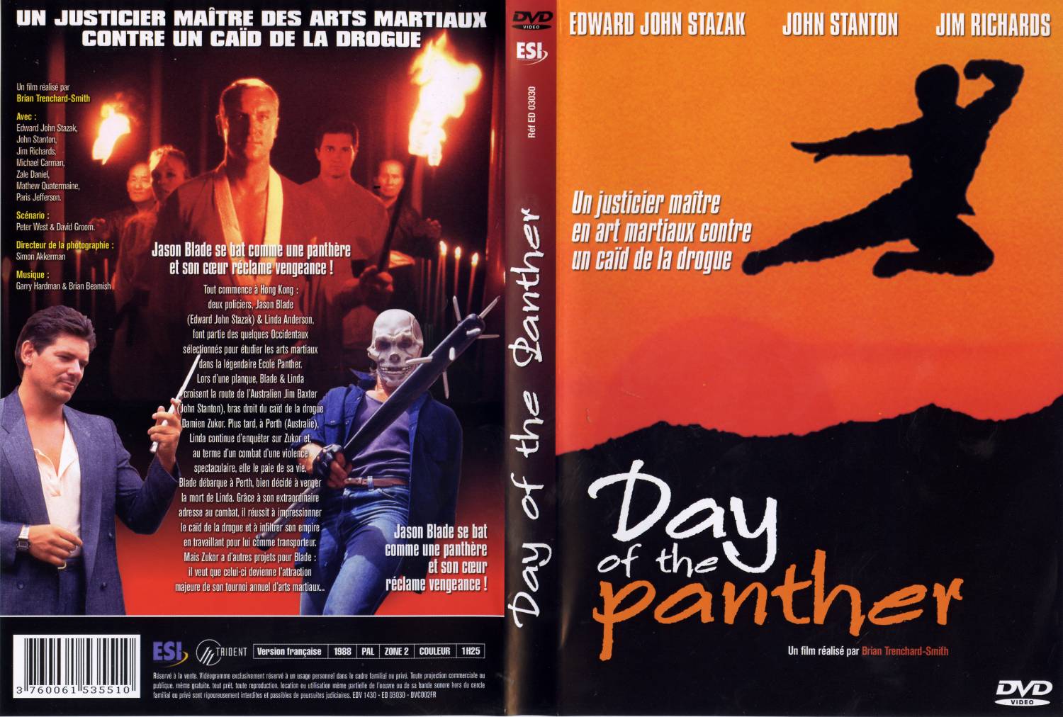 Jaquette DVD Day of the panther