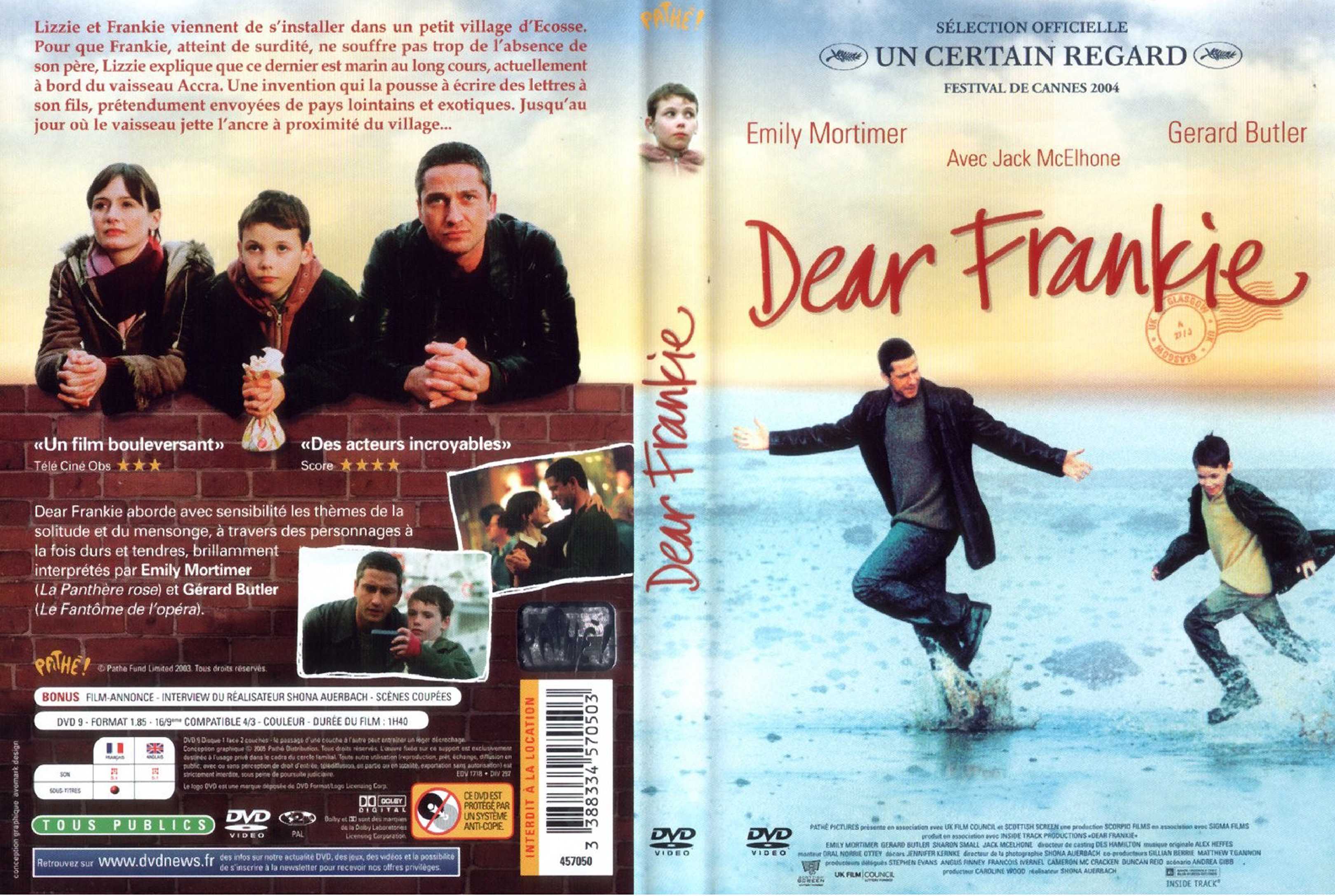 Jaquette DVD Dear Frankie