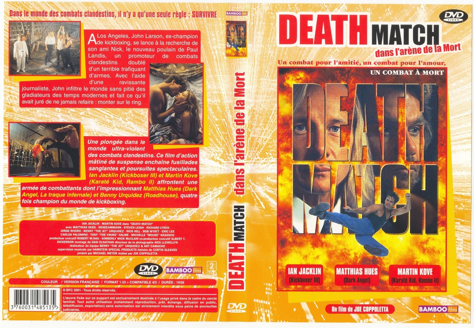 Jaquette DVD Death match