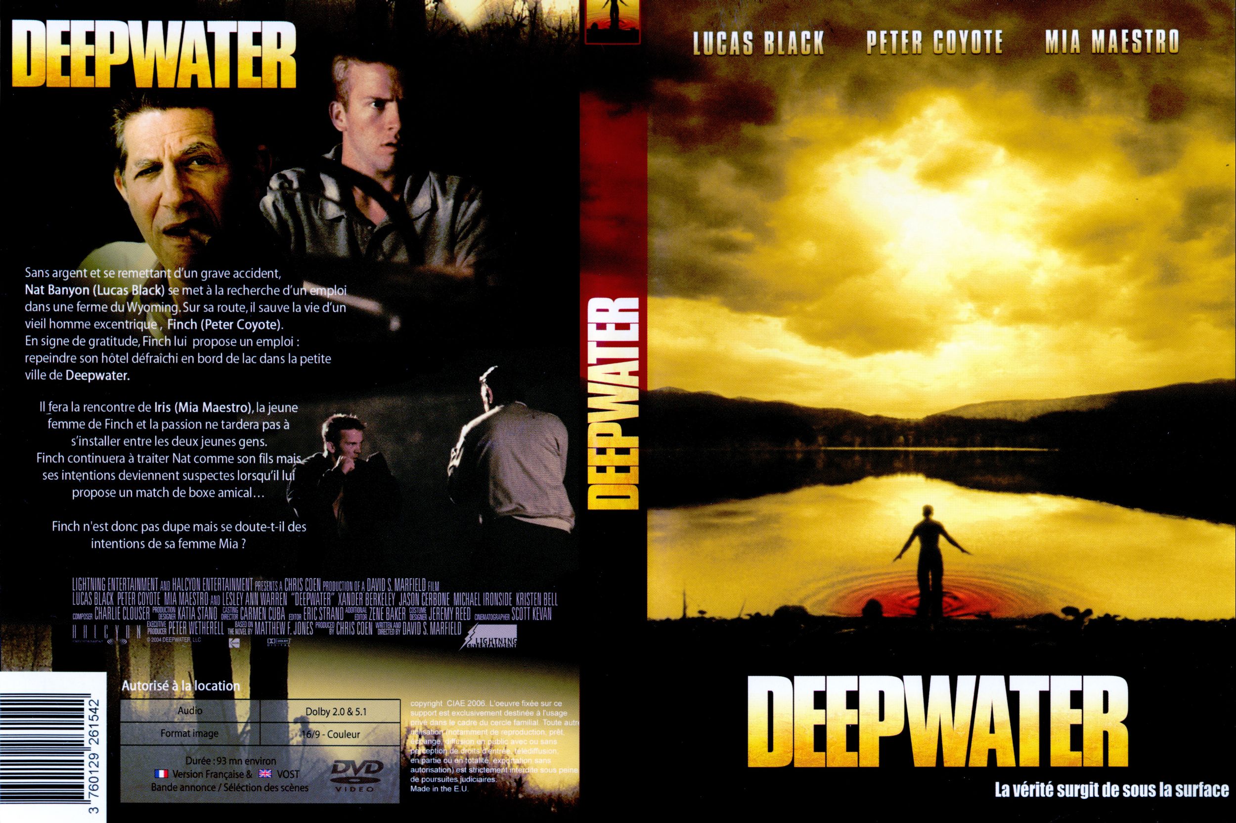 Jaquette DVD Deep water