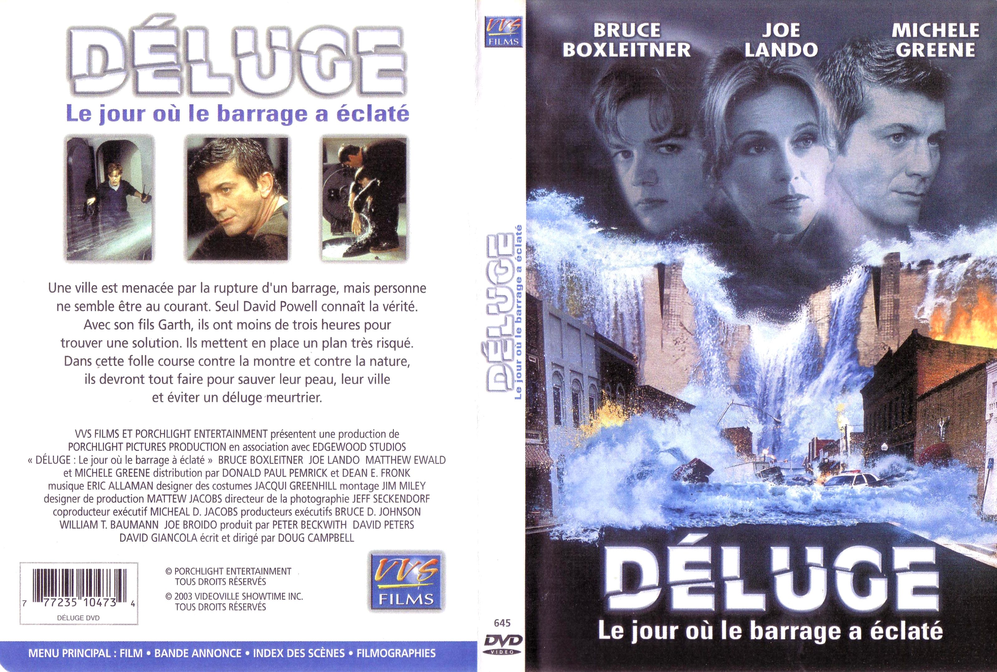 Jaquette DVD Dluge