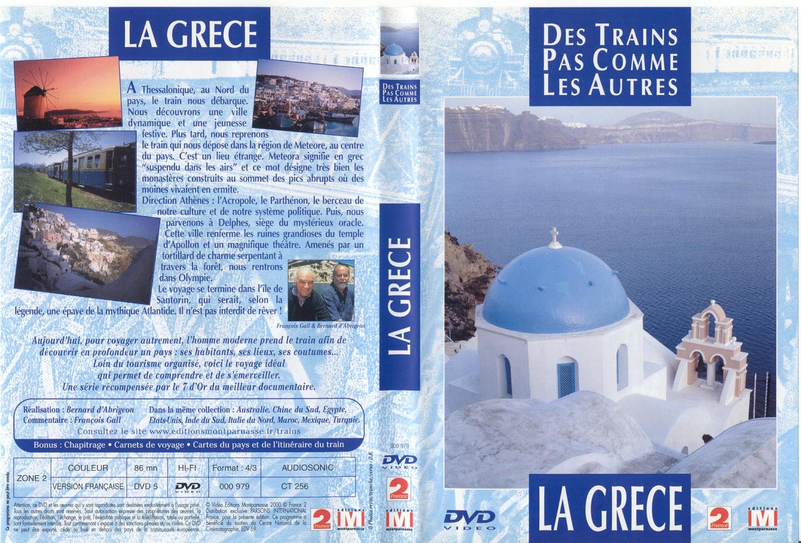 Jaquette DVD Des trains pas commes les autres - La grce