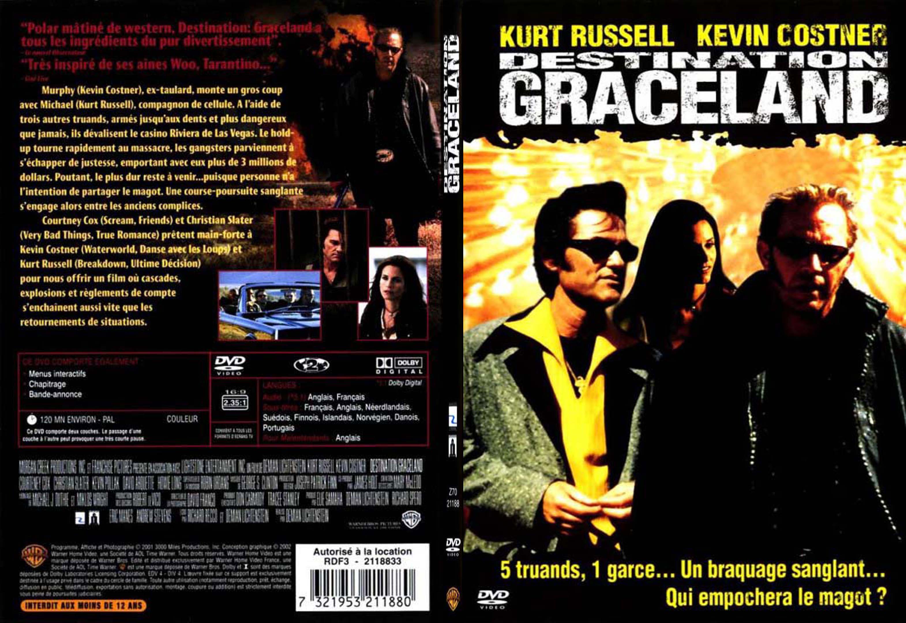 Jaquette DVD Destination Graceland - SLIM