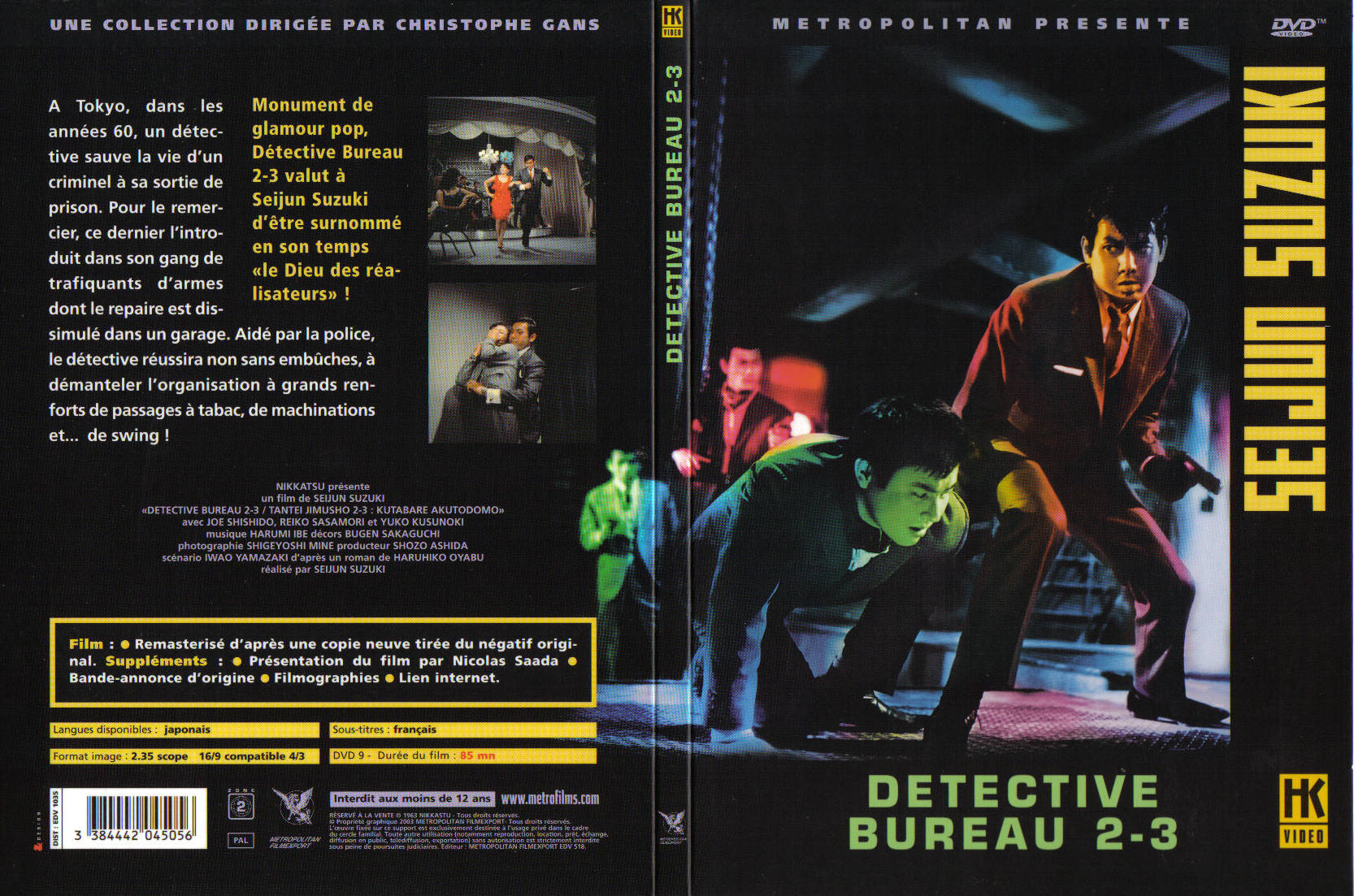 Jaquette DVD Detective bureau 2-3