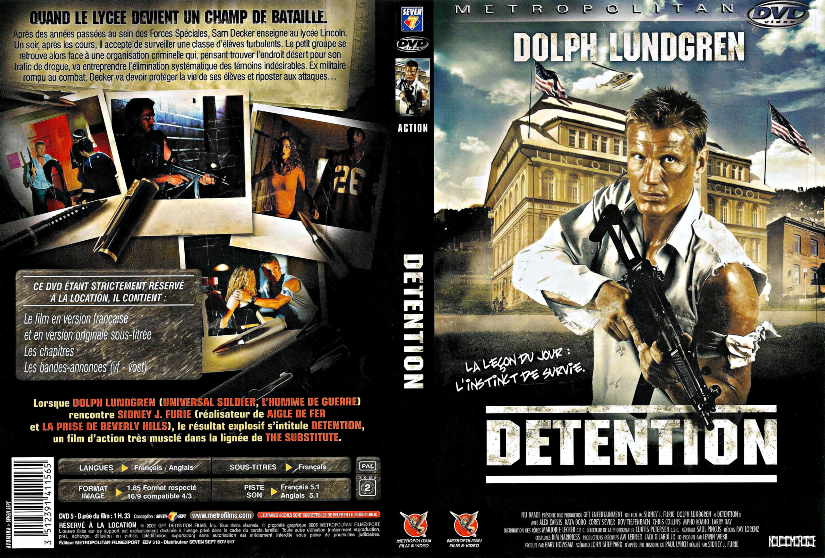 Jaquette DVD Detention