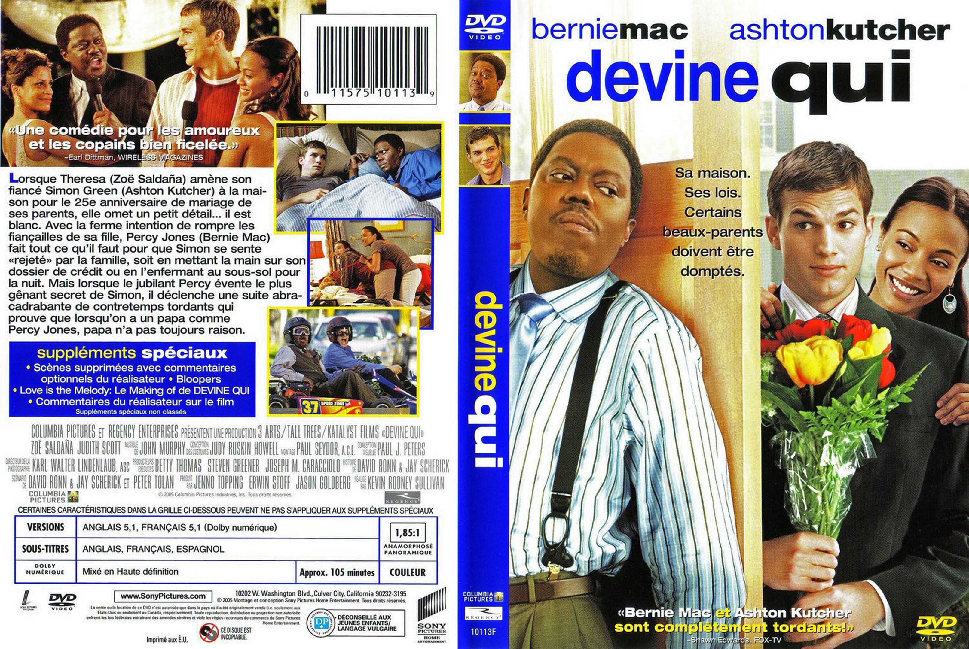 Jaquette DVD Devine qui