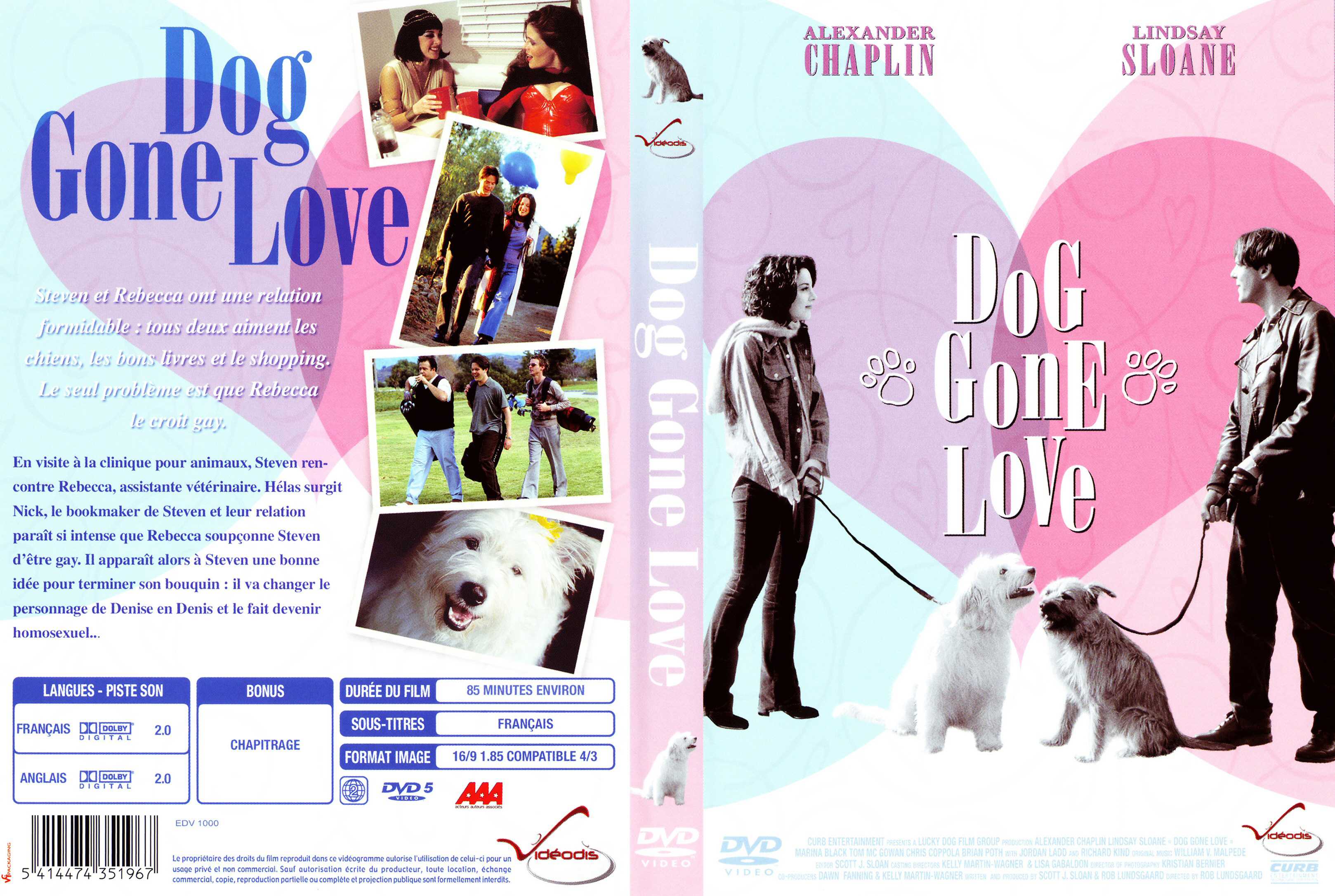 Jaquette DVD Dog gone love