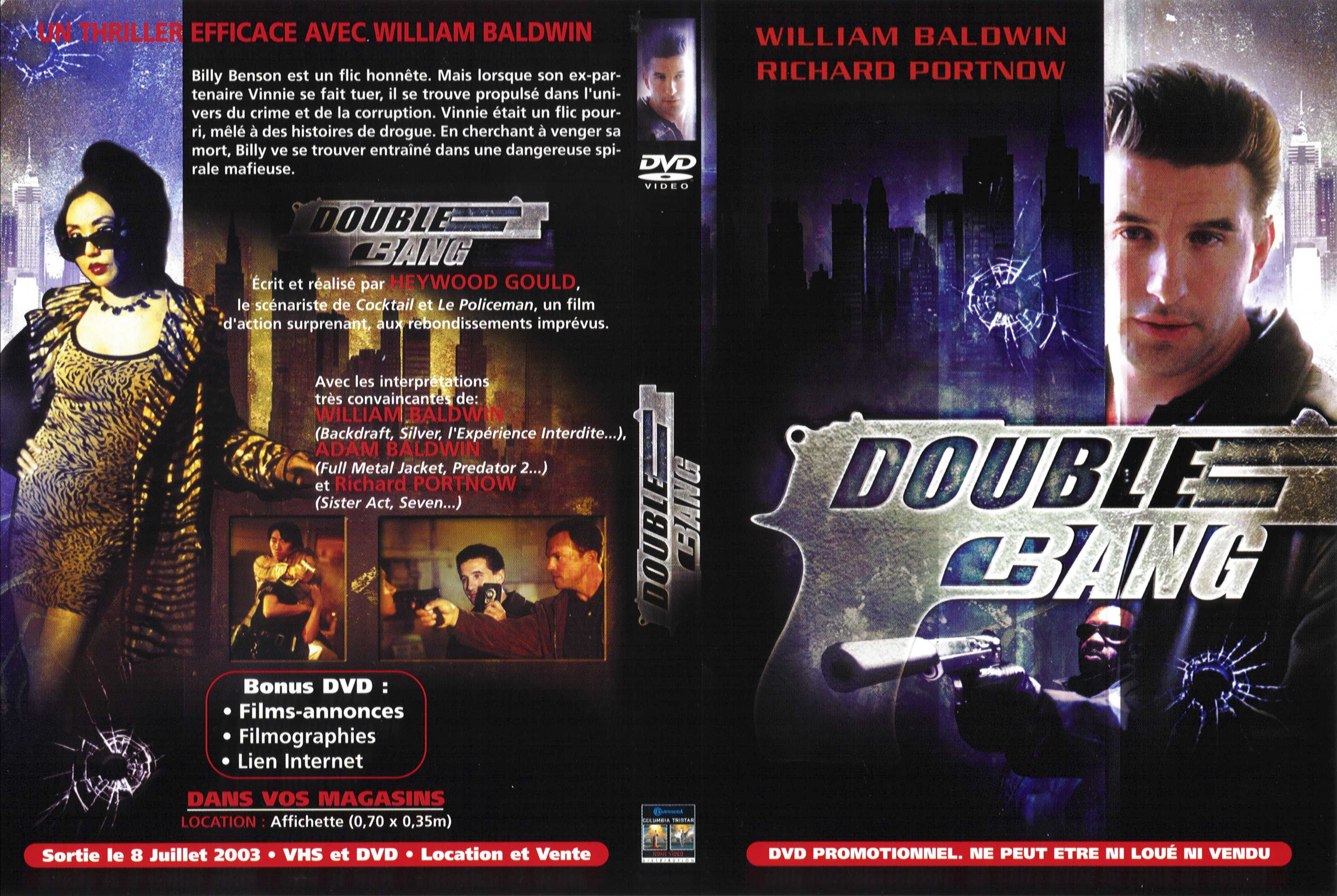 Jaquette DVD Double bang