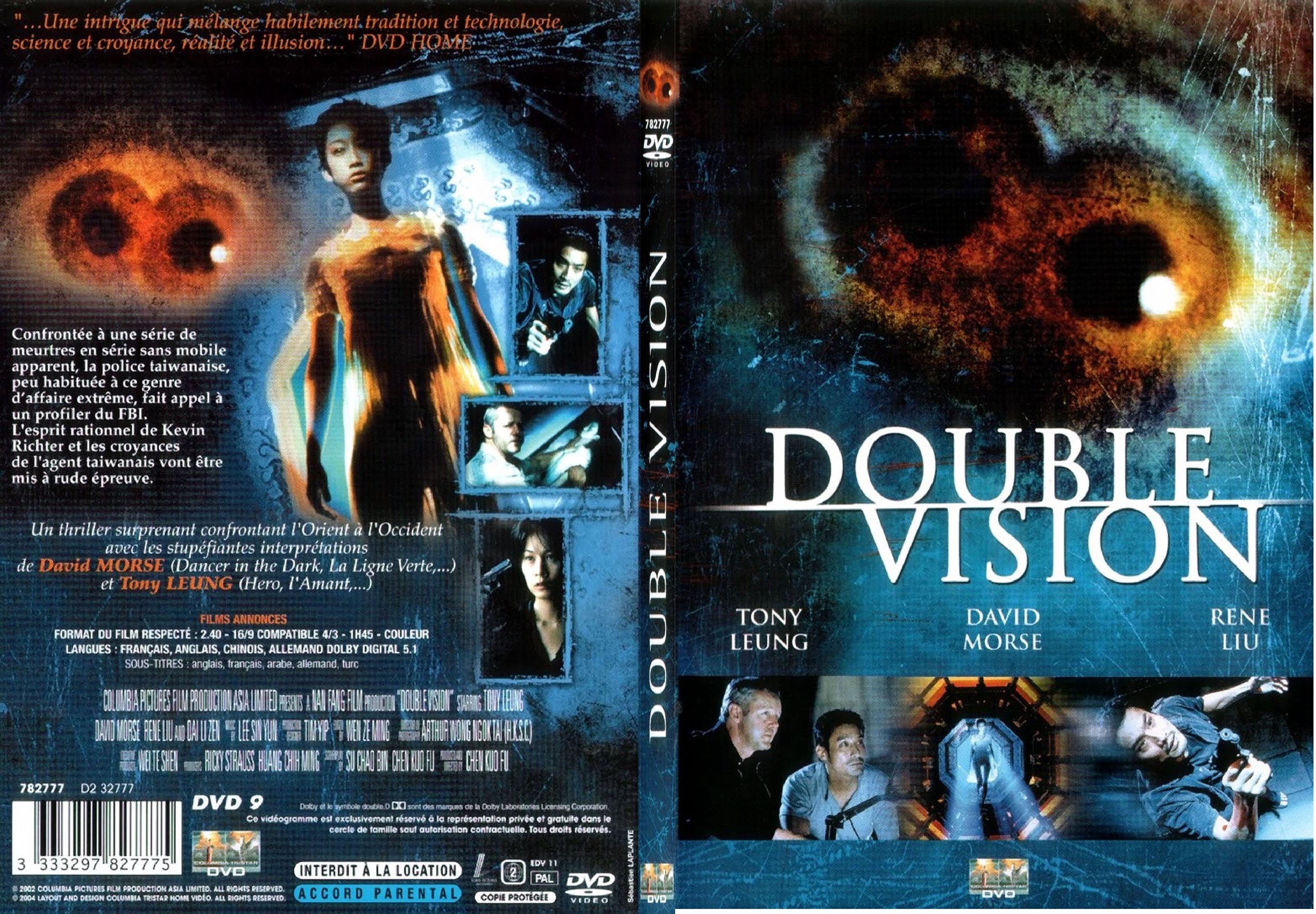 Jaquette DVD Double vision - SLIM