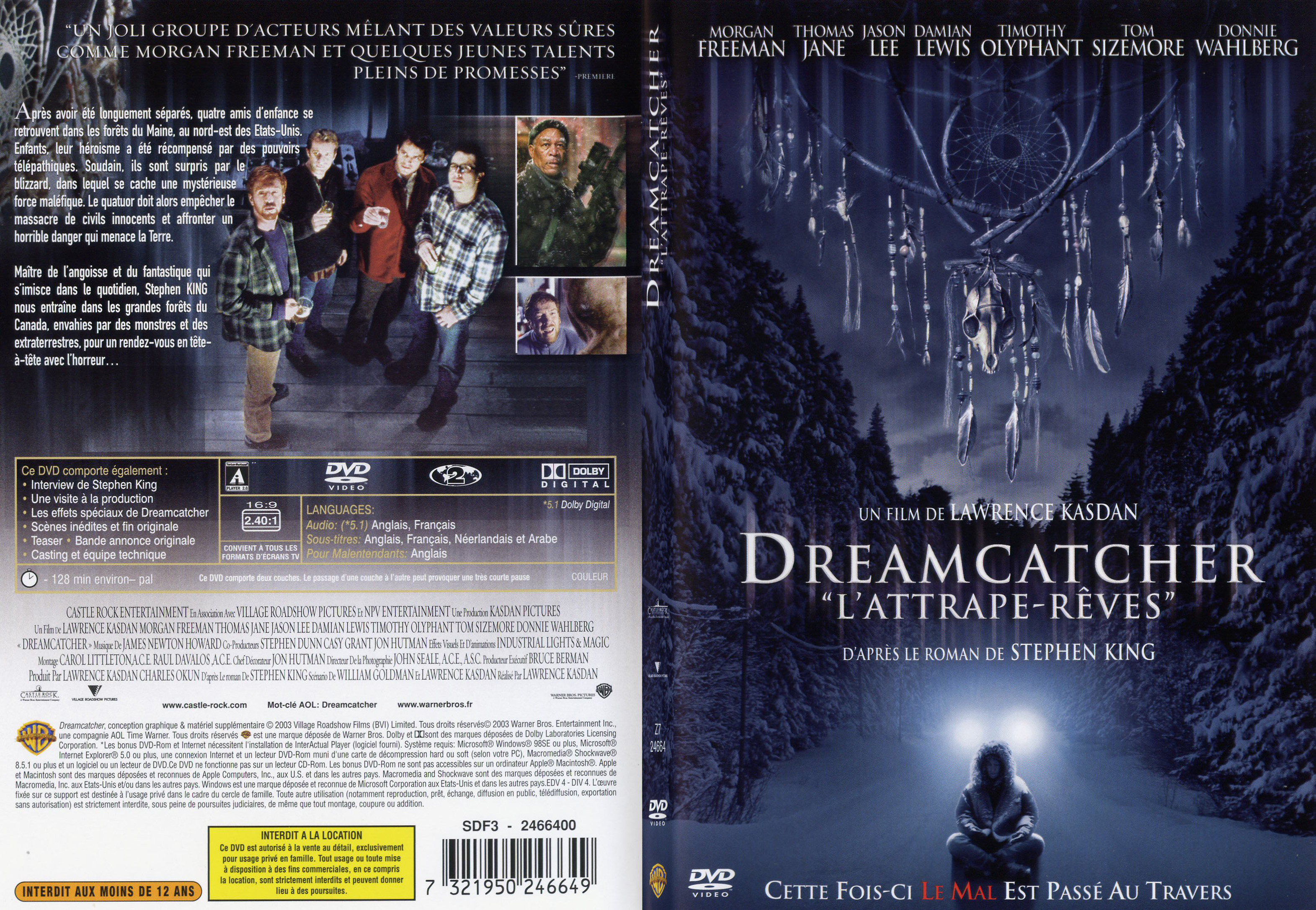 Jaquette DVD Dreamcatcher - SLIM