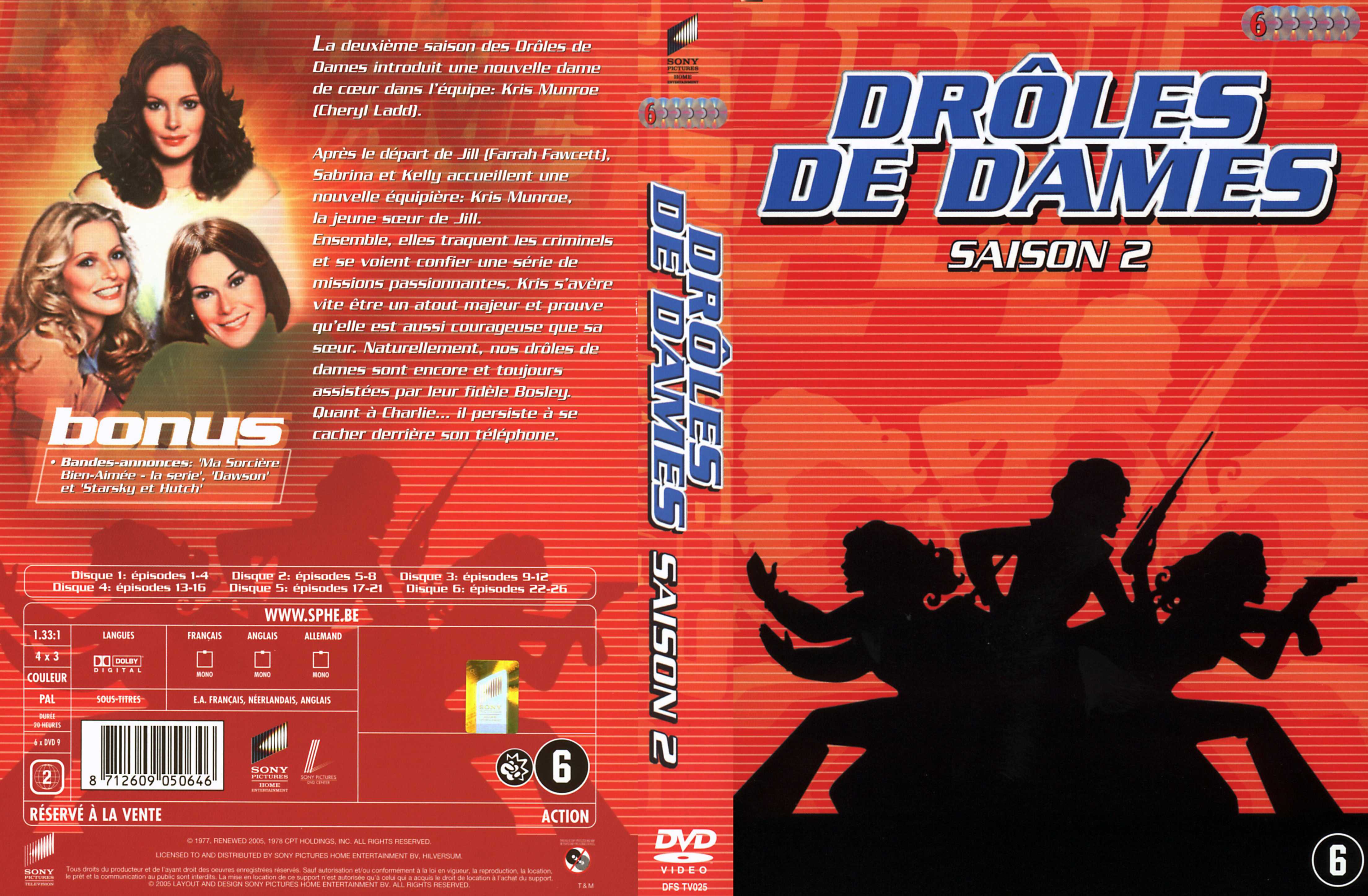 Jaquette DVD Droles de dames saison 2