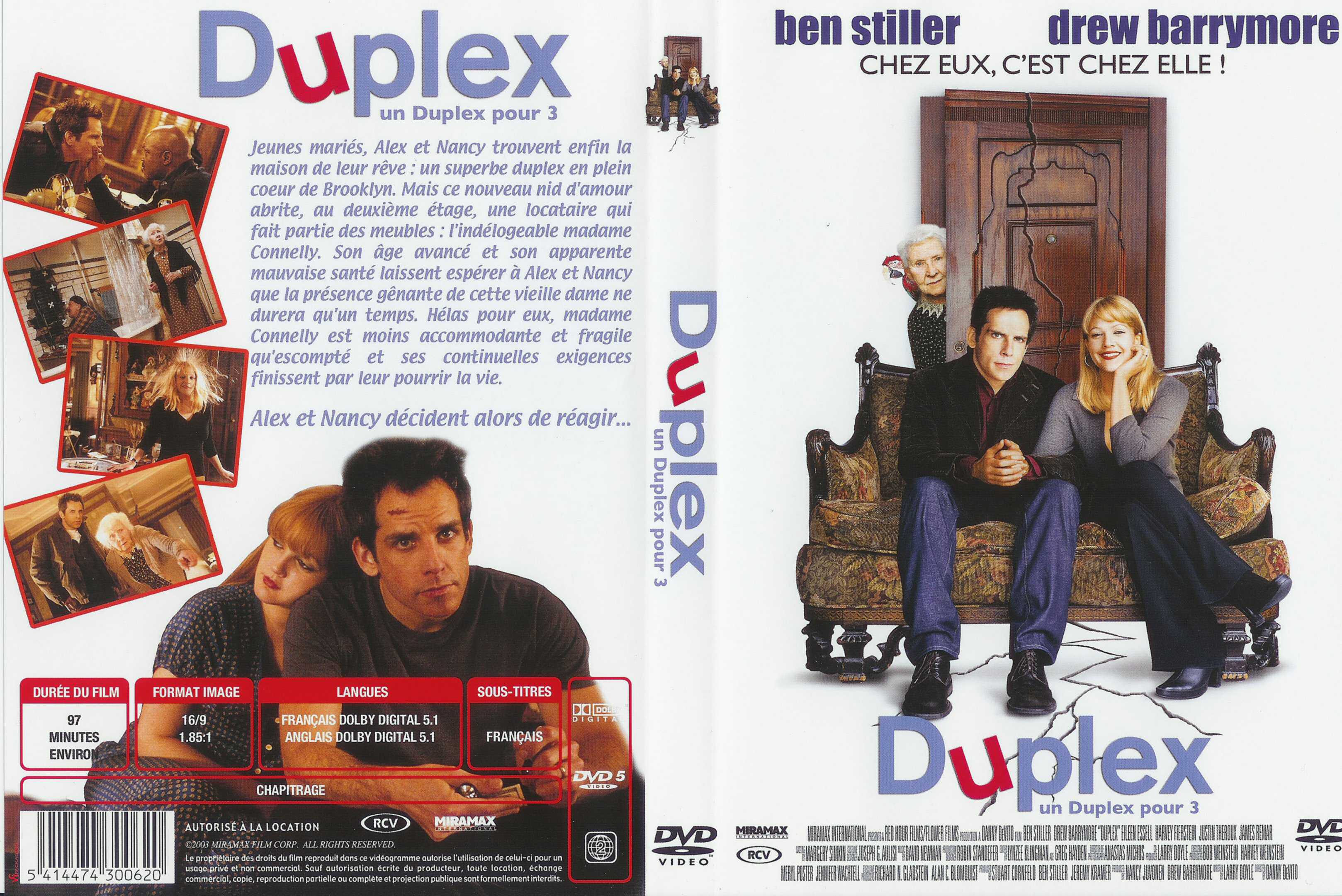 Jaquette DVD Duplex