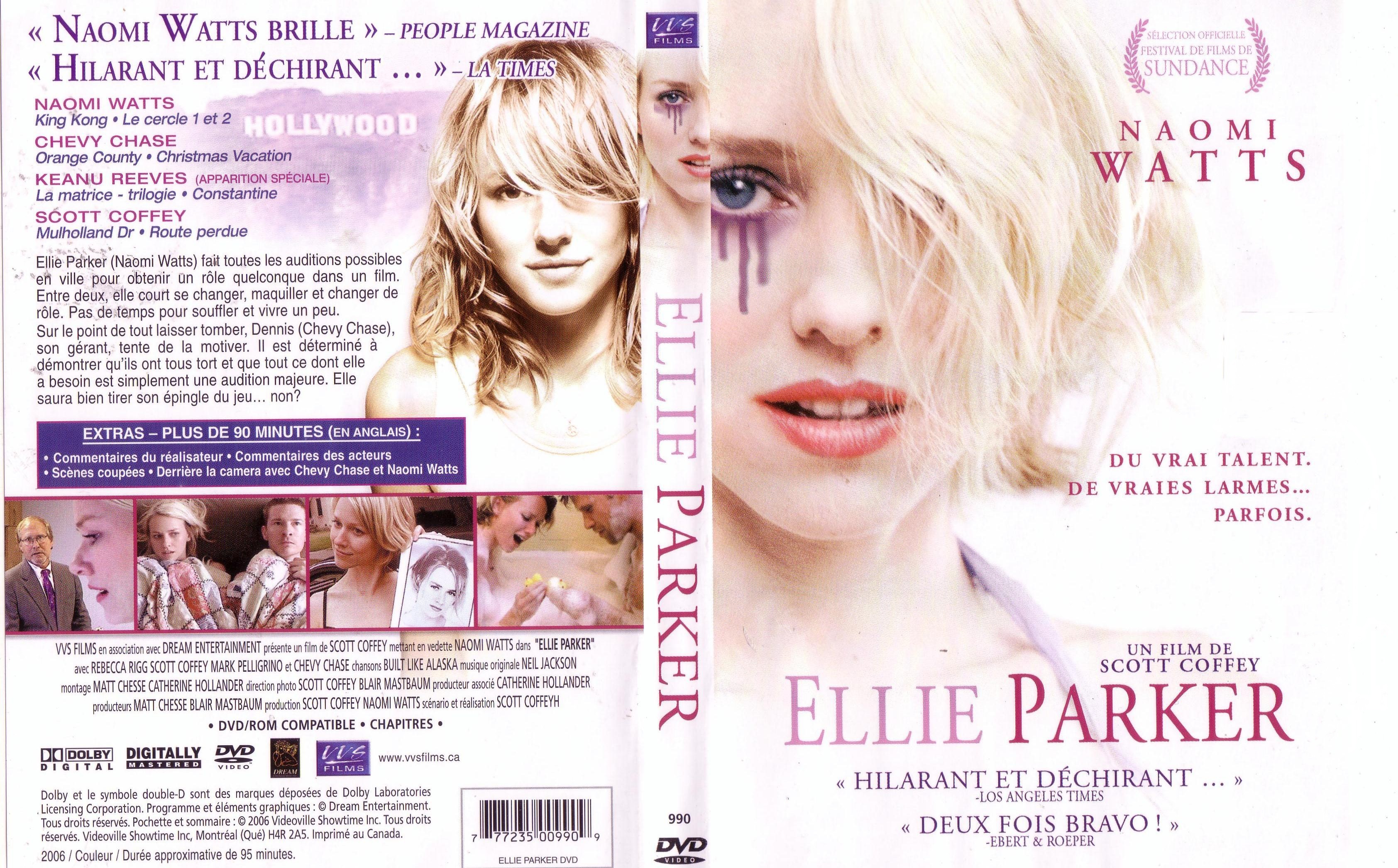 Jaquette DVD Ellie Parker