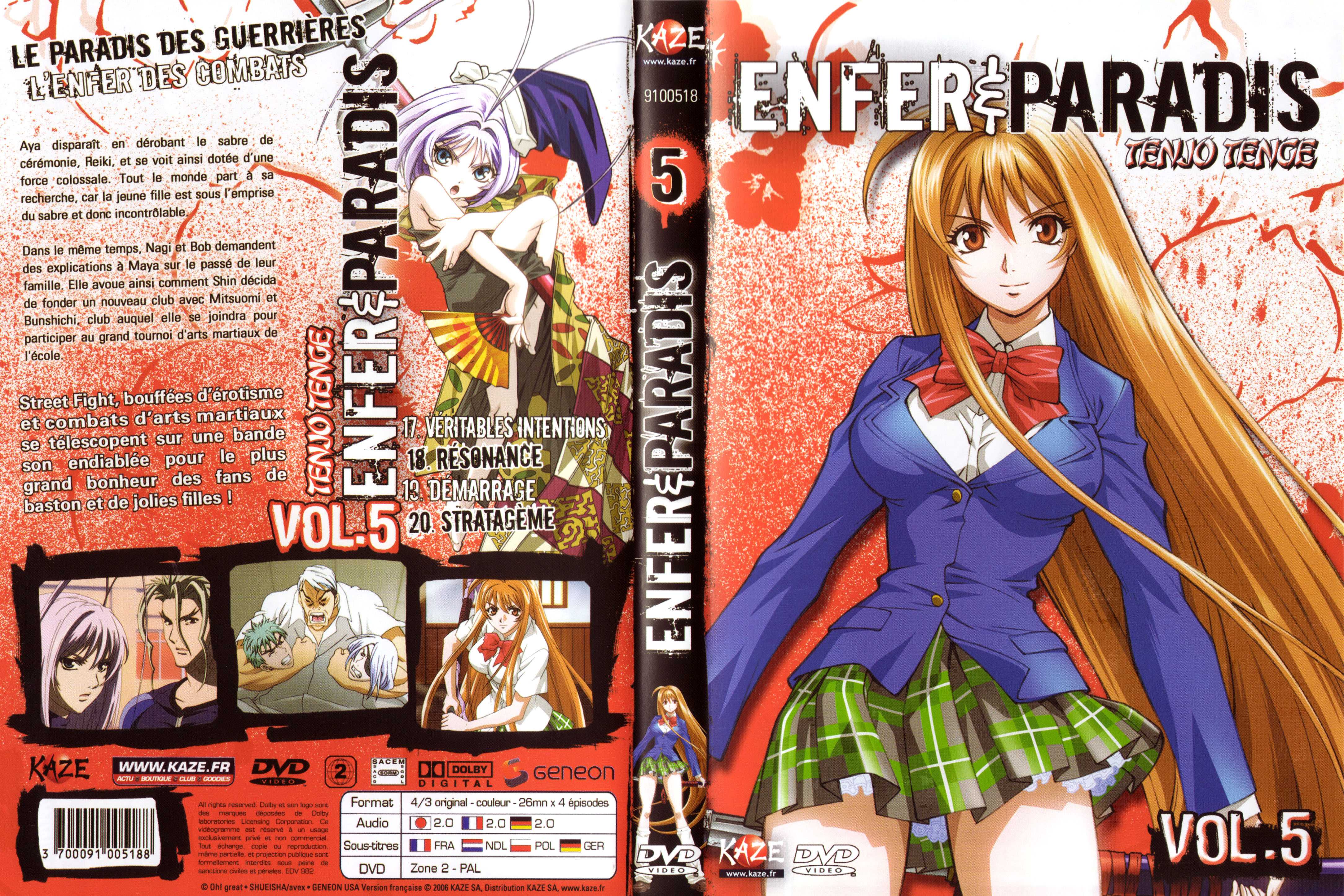 Jaquette DVD Enfer et paradis vol 5