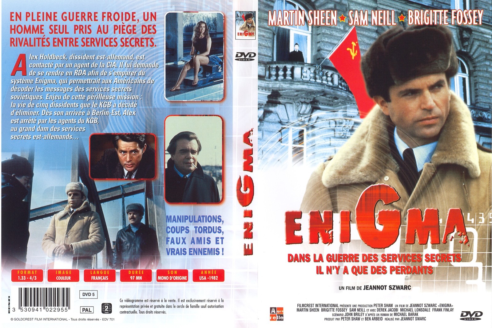 Jaquette DVD Enigma