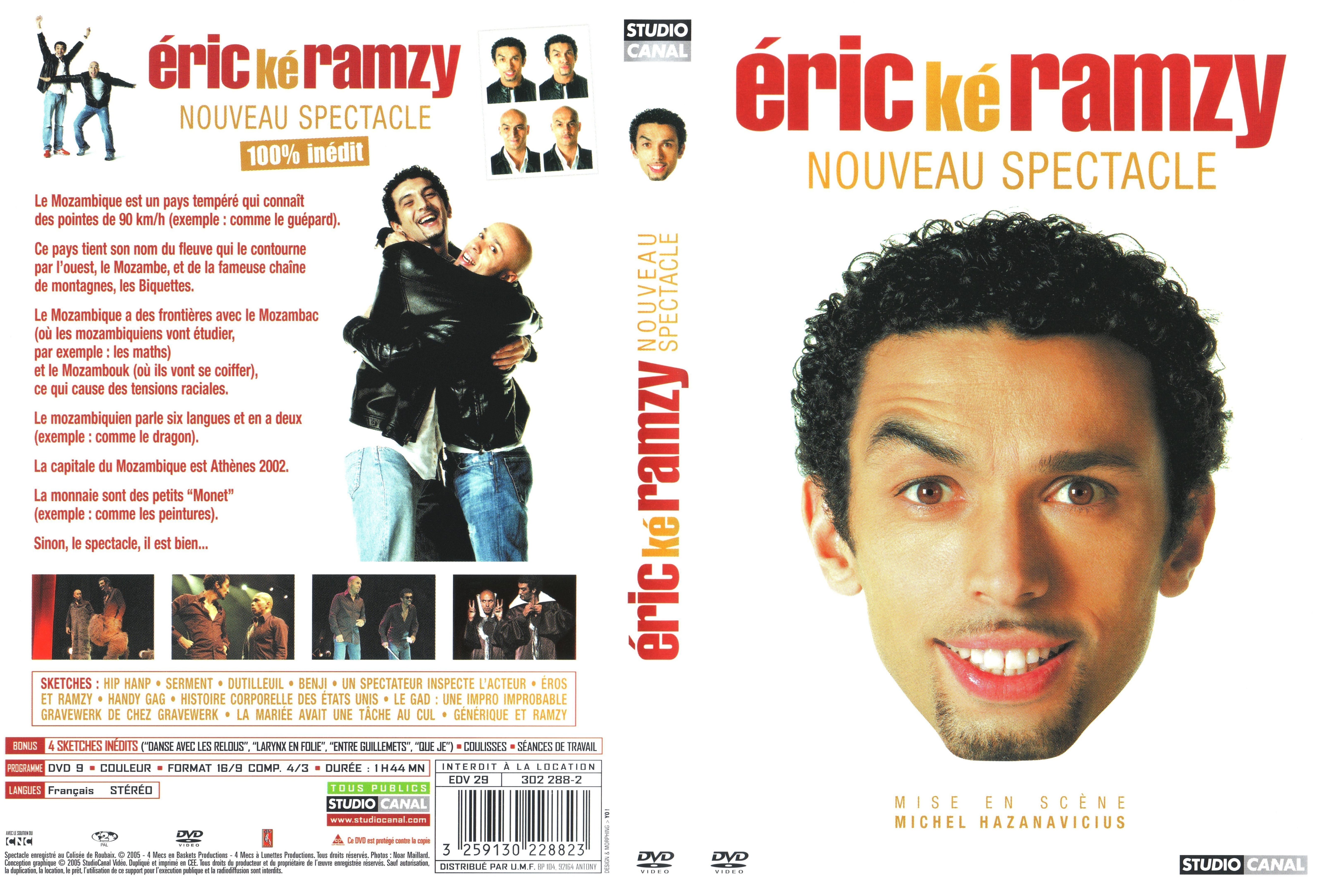 Jaquette DVD Eric k Ramzy