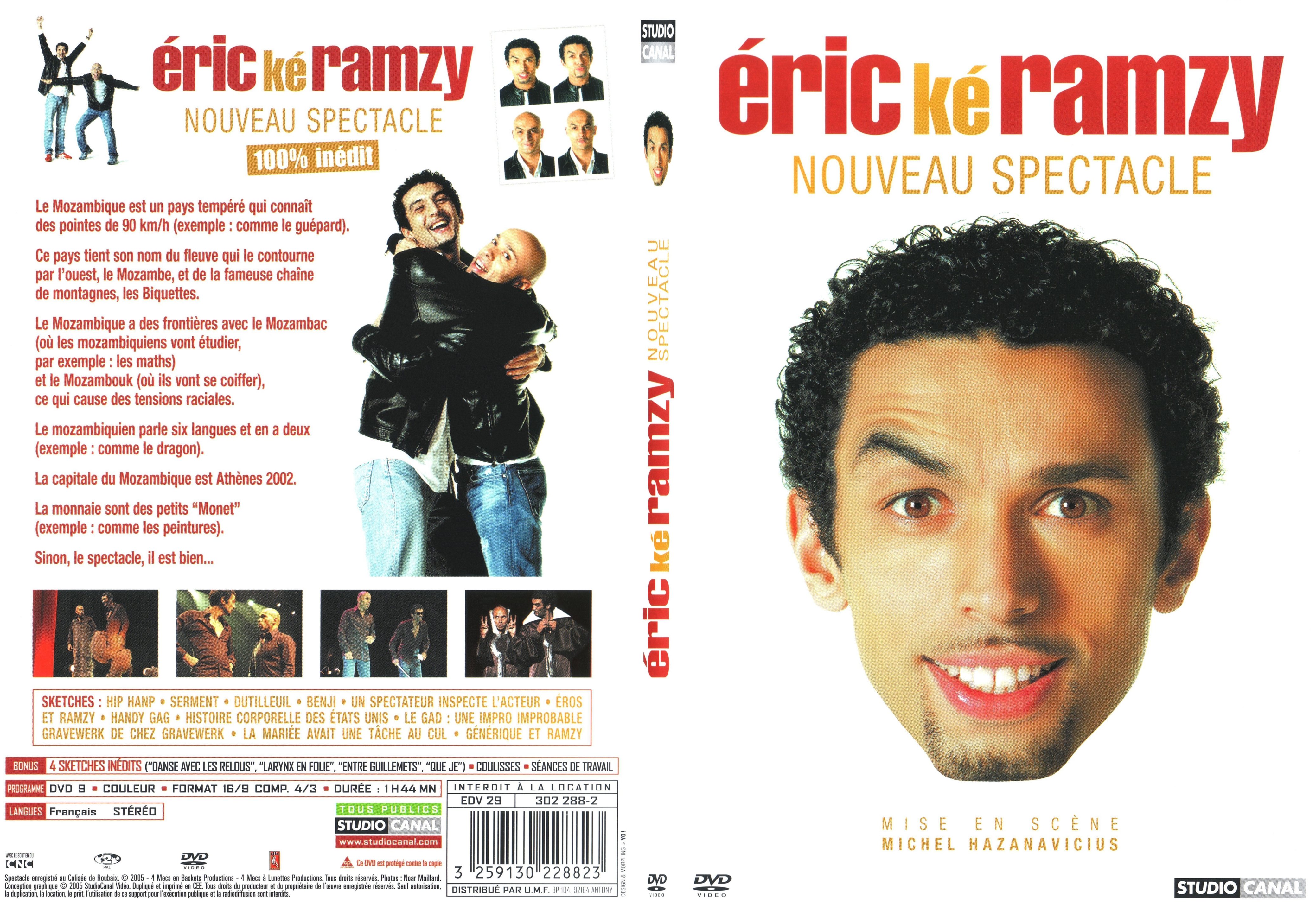 Jaquette DVD Eric k Ramzy - SLIM