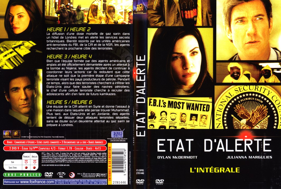 Jaquette DVD Etat d