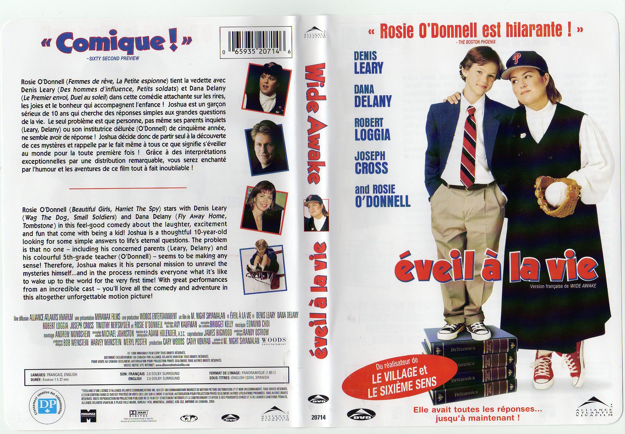 Jaquette DVD Eveil  la vie