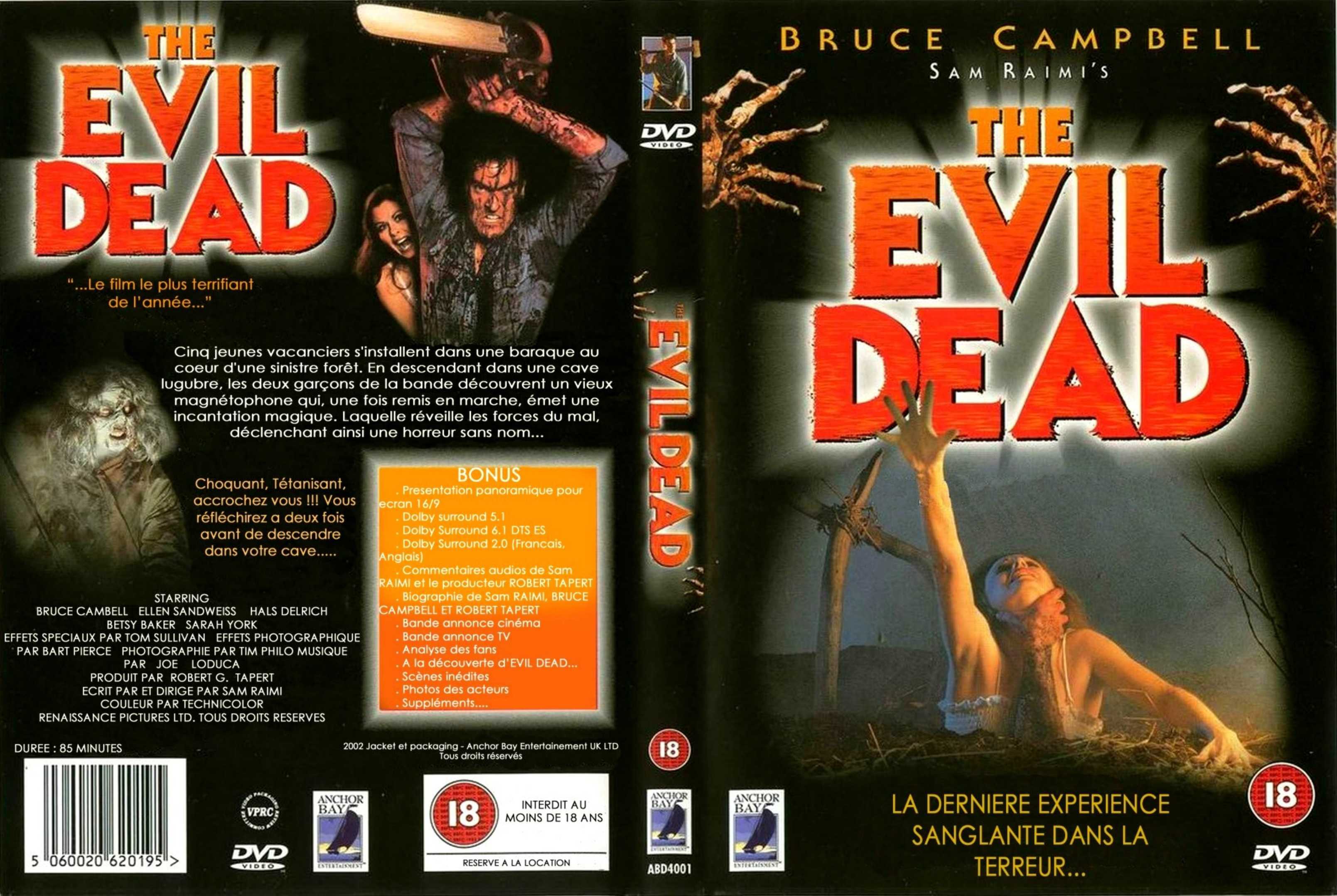 Jaquette DVD Evil dead v3