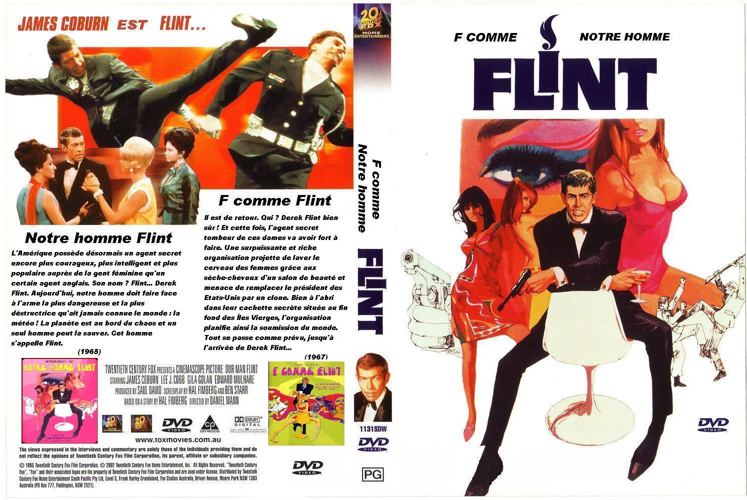 F comme Flint + Notre homme Flint custom