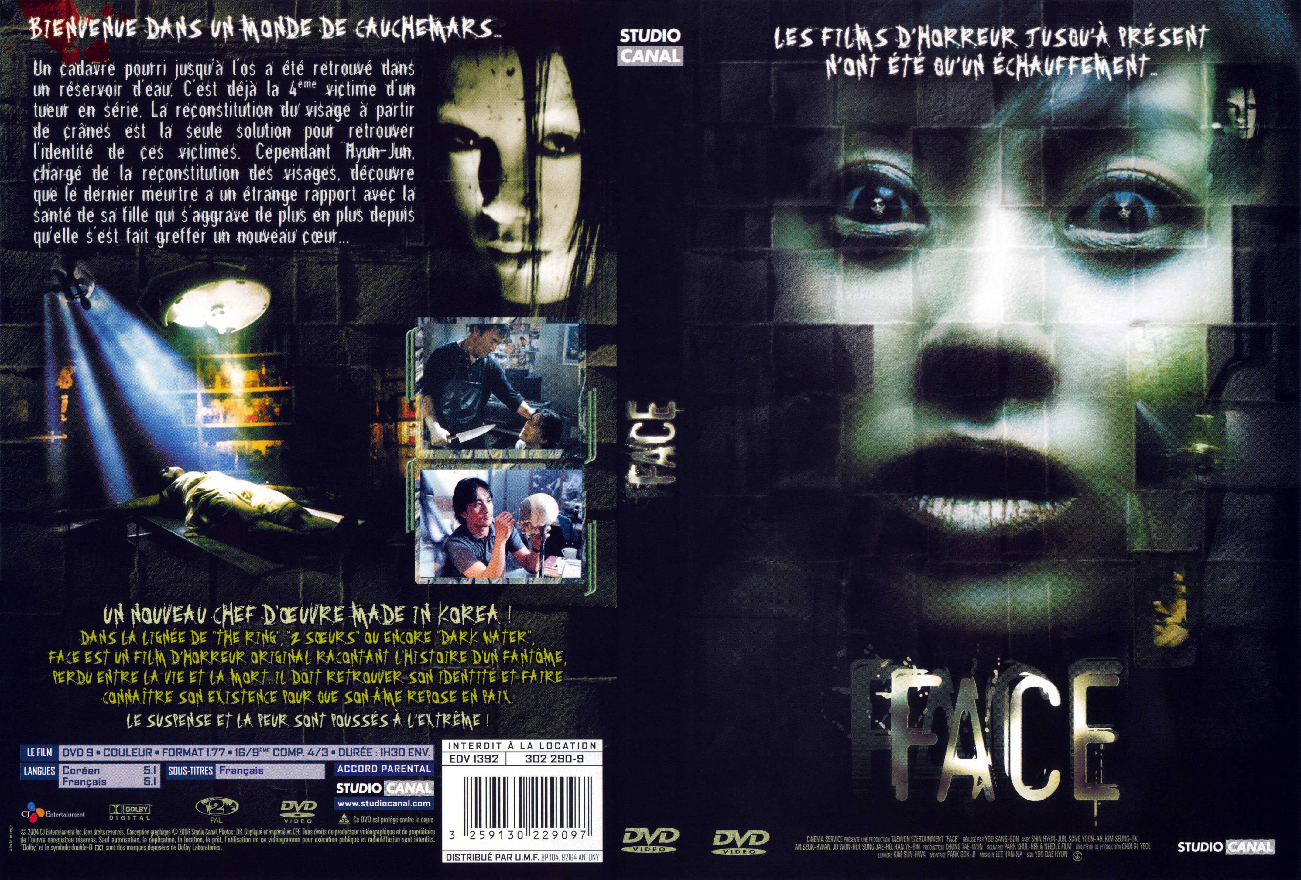Jaquette DVD Face (coren)