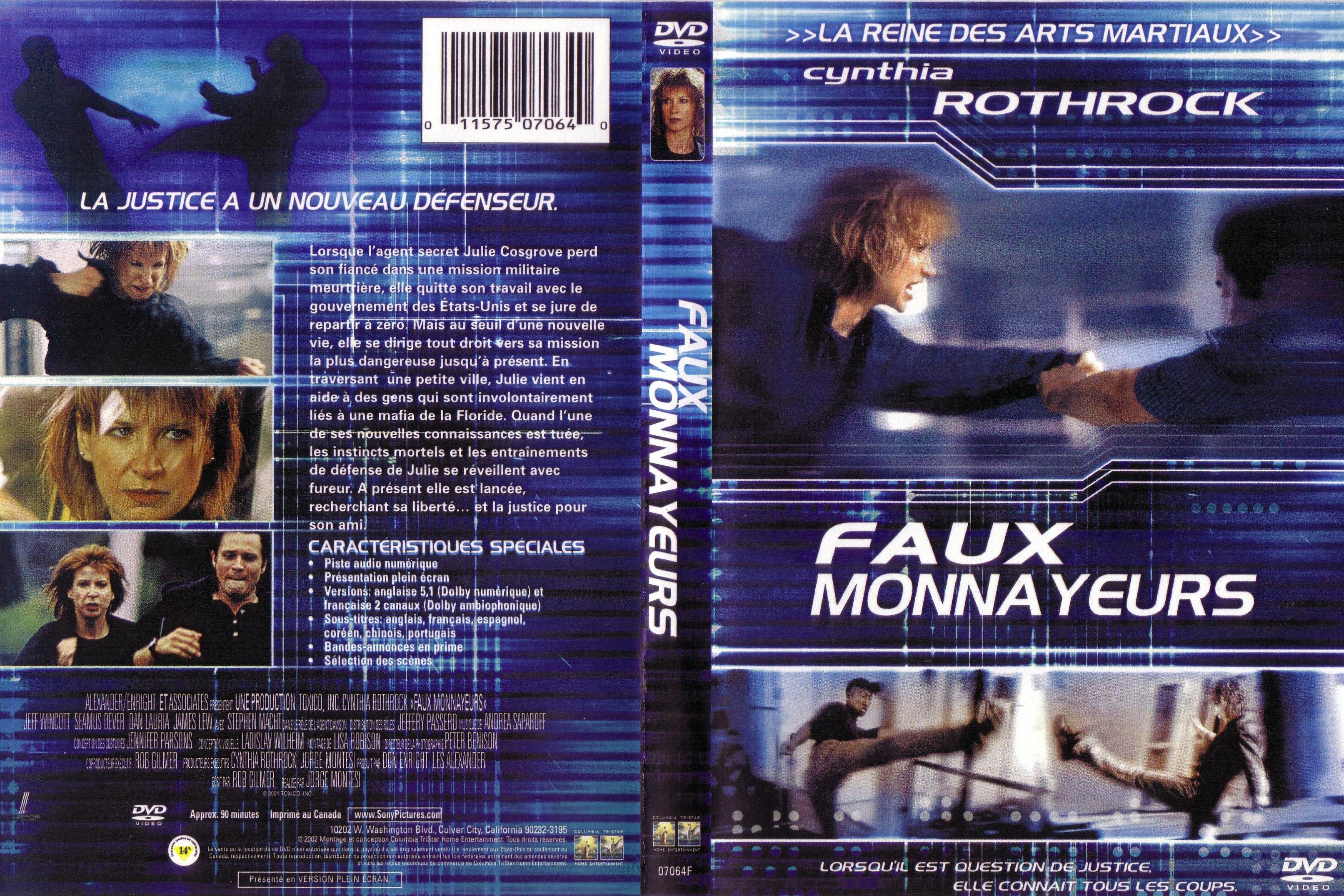 Jaquette DVD Faux monnayeurs