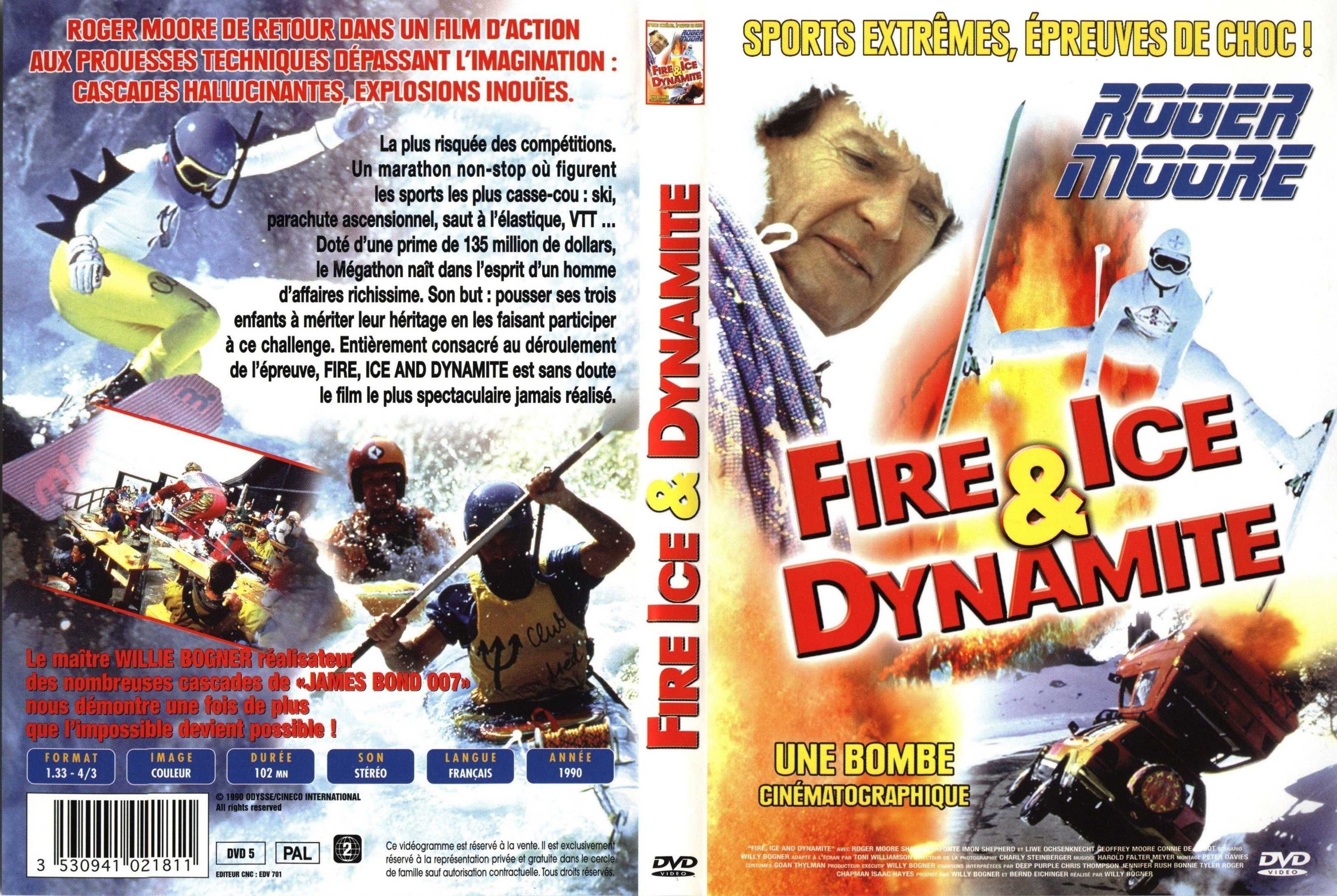 Jaquette DVD Fire Ice and Dynamite v2