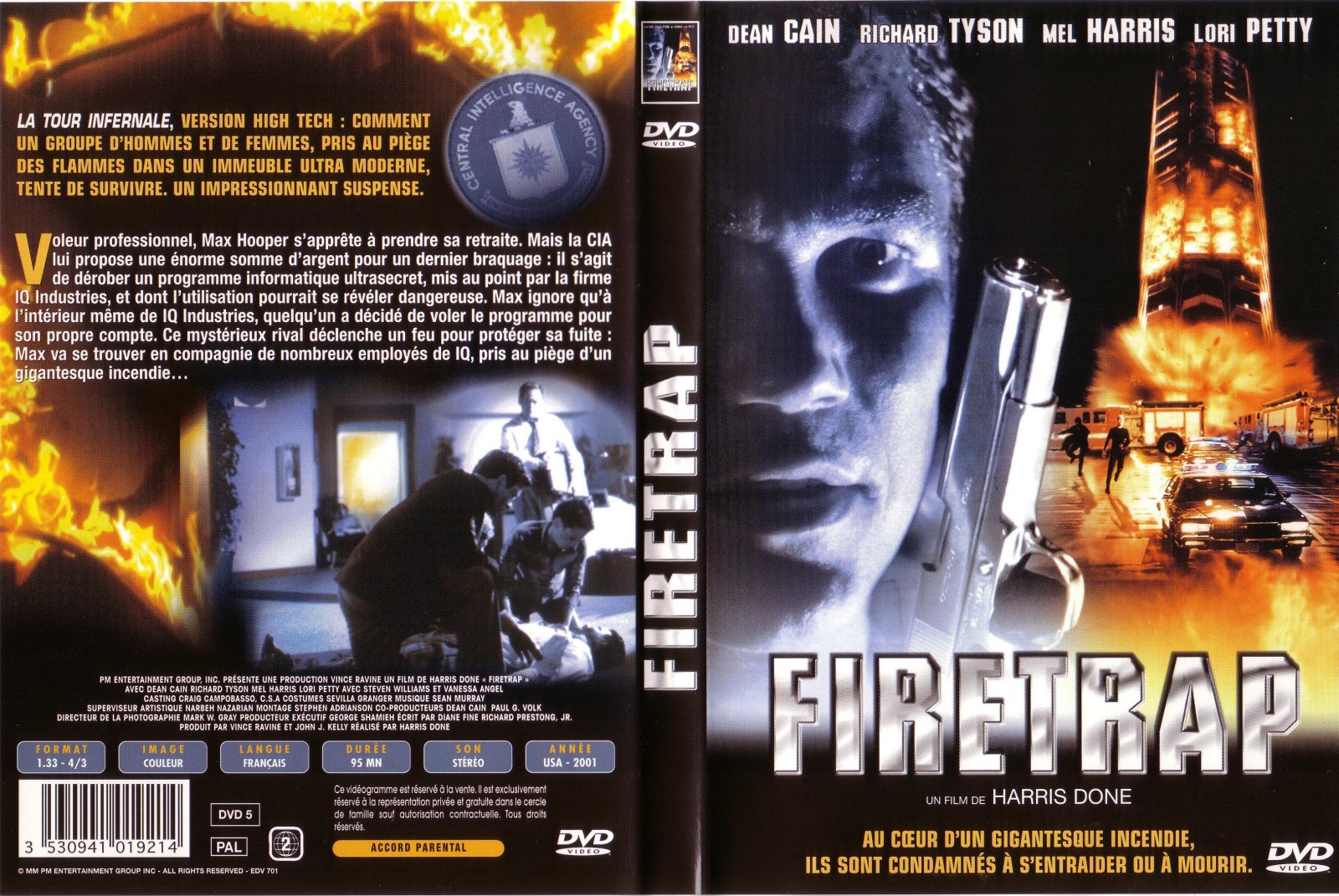 Jaquette DVD Firetrap