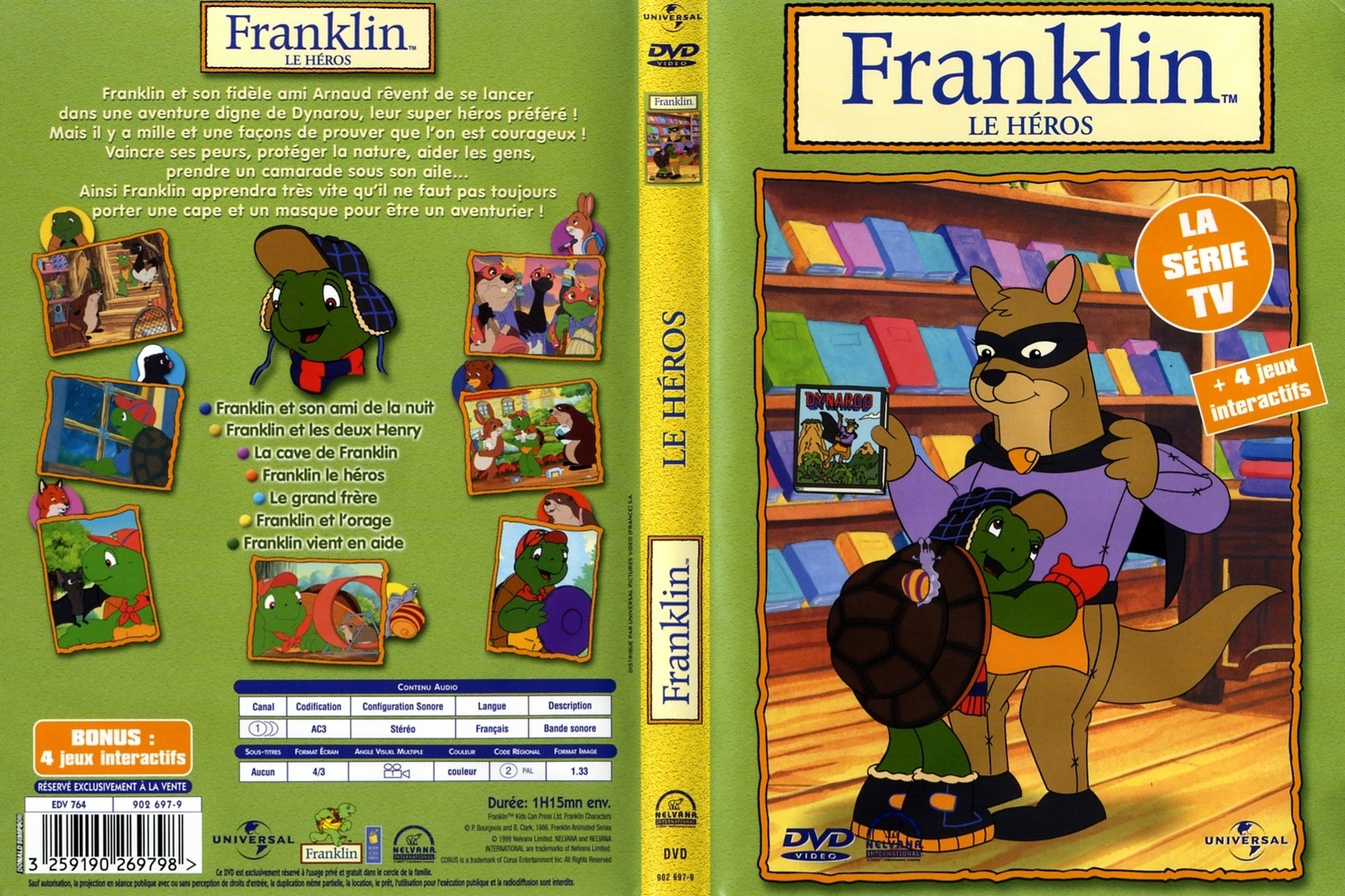 Jaquette DVD Franklin le hros