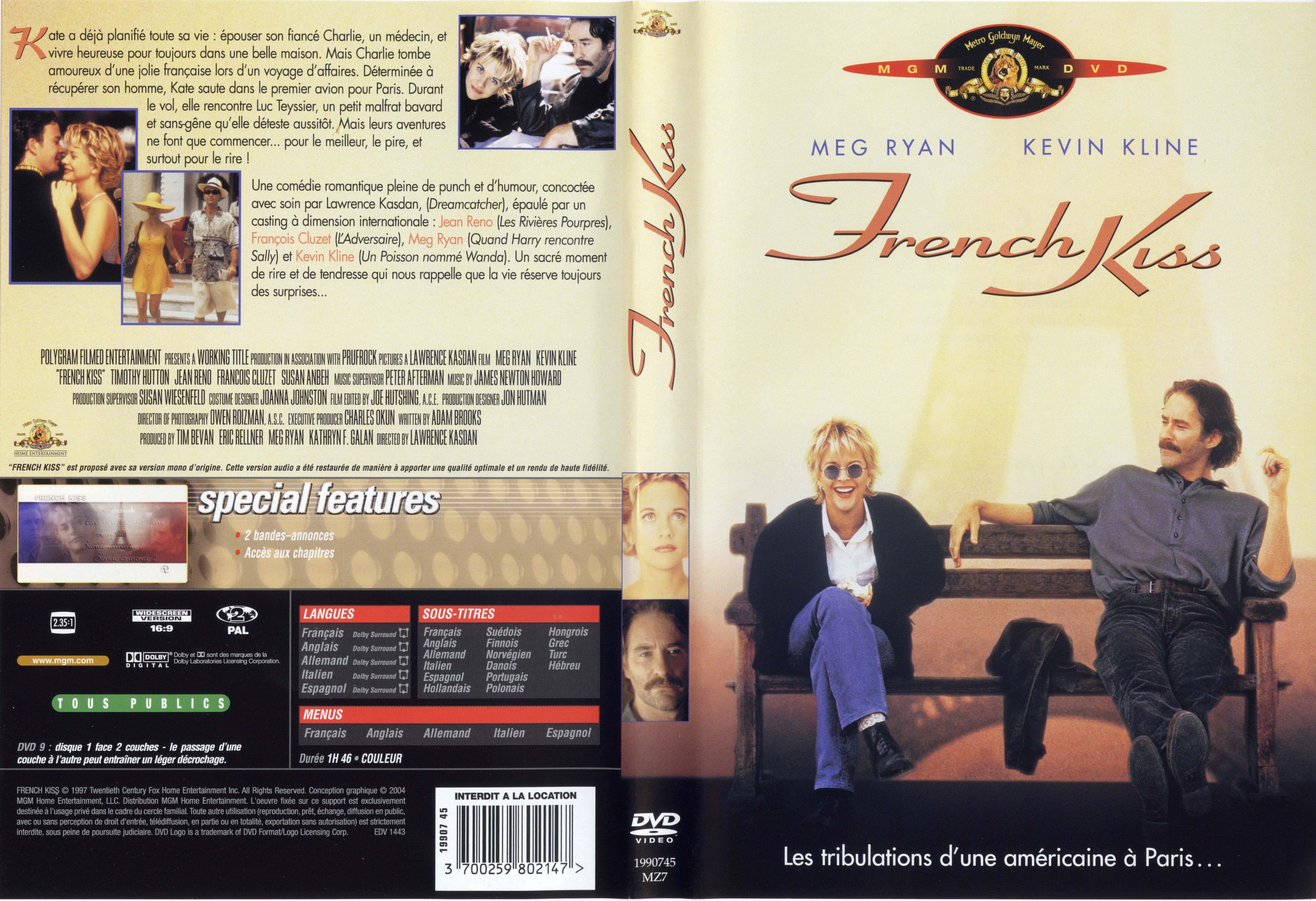 Jaquette DVD French kiss