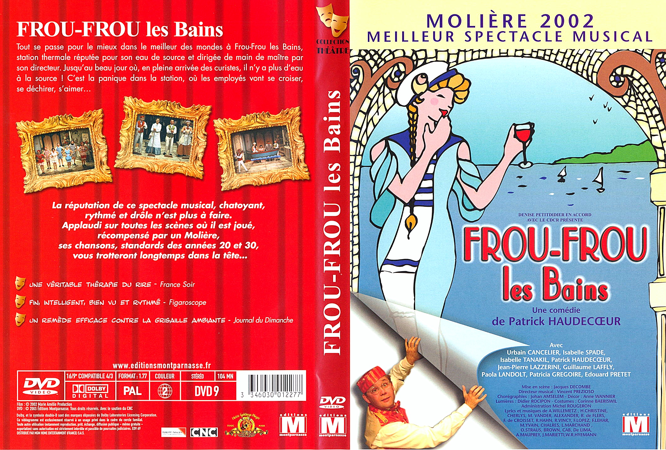 Jaquette DVD Frou-frou les bains