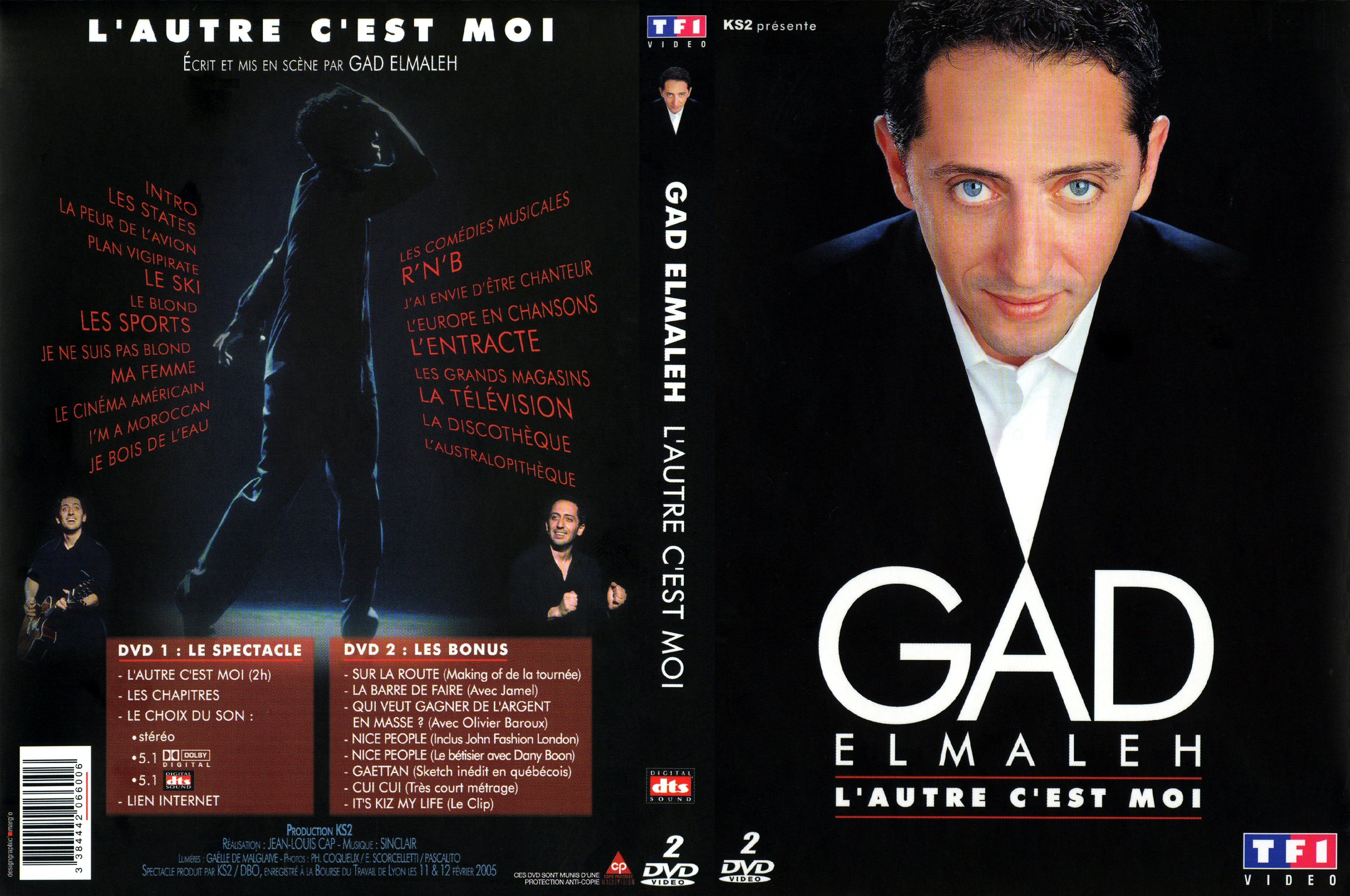 Jaquette DVD Gad Elmaleh - L